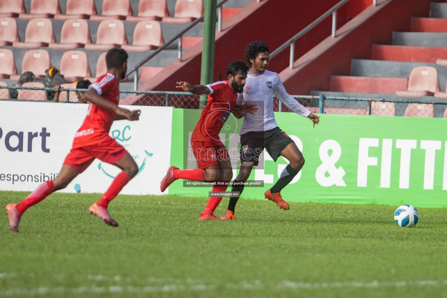 Tent Sports Club vs Club PK in 2nd Division 2022 on 13th July 2022, held in National Football Stadium, Male', Maldives  Photos: Hassan Simah / Images.mv