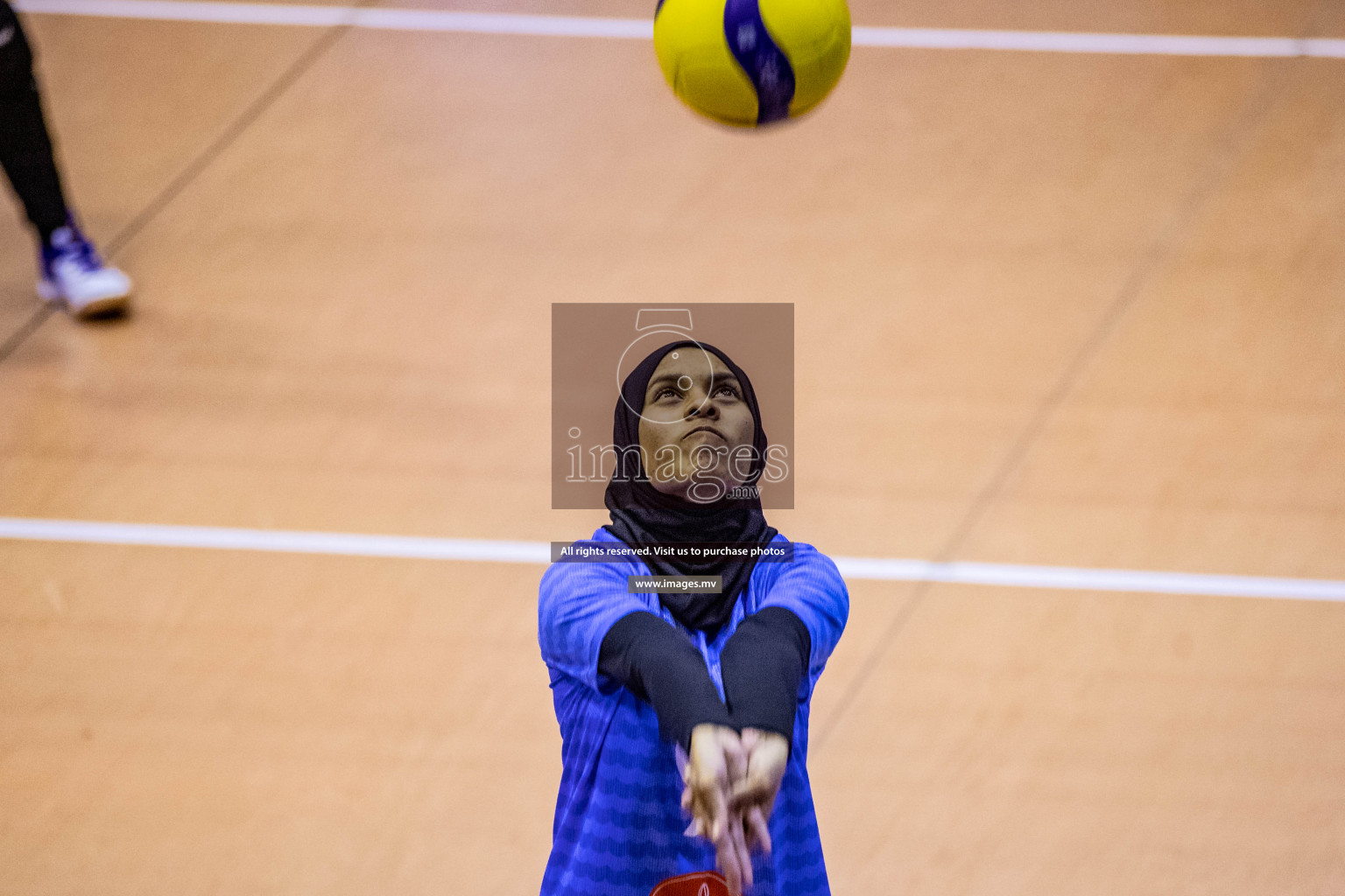 Volleyball Association Cup 2022-Women's Division-Match Day 7 was held in Male', Maldives on 30th May 2022 at Social Center Indoor Hall Photos By: Nausham Waheed /images.mv