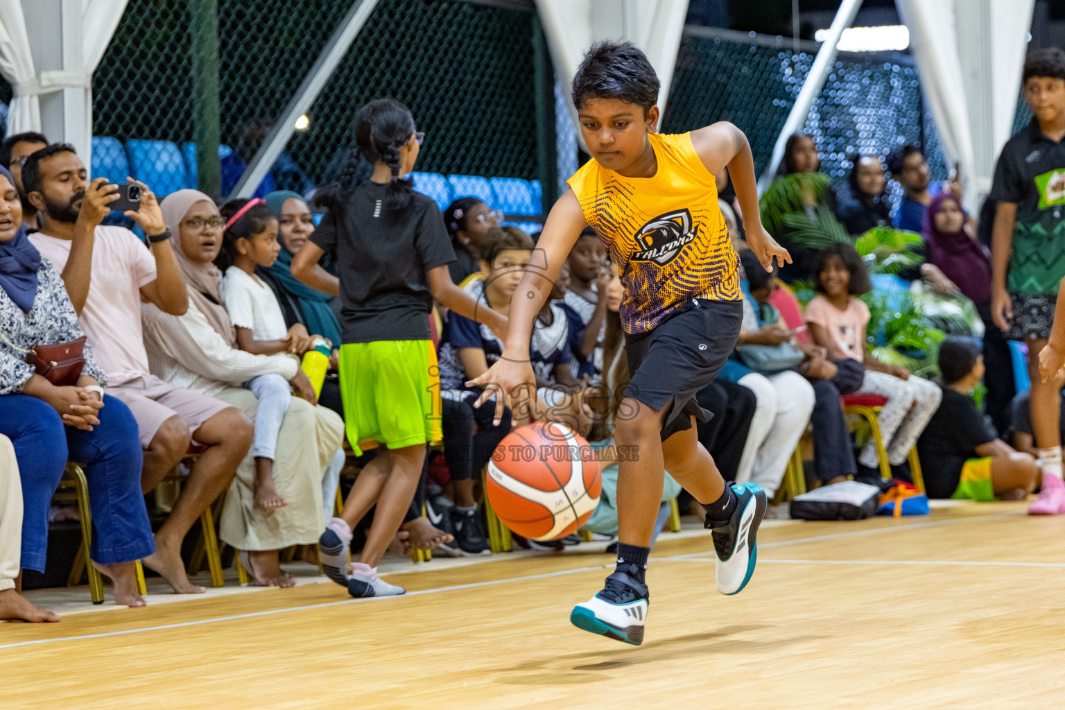 Milo 5 x 5 Junior Challenge 2025 - Basketball tournament held in Basketball Training Center, Male', Maldives on Thursday, 09th October 2025. 
Photo by: Hassan Simah / Images.mv