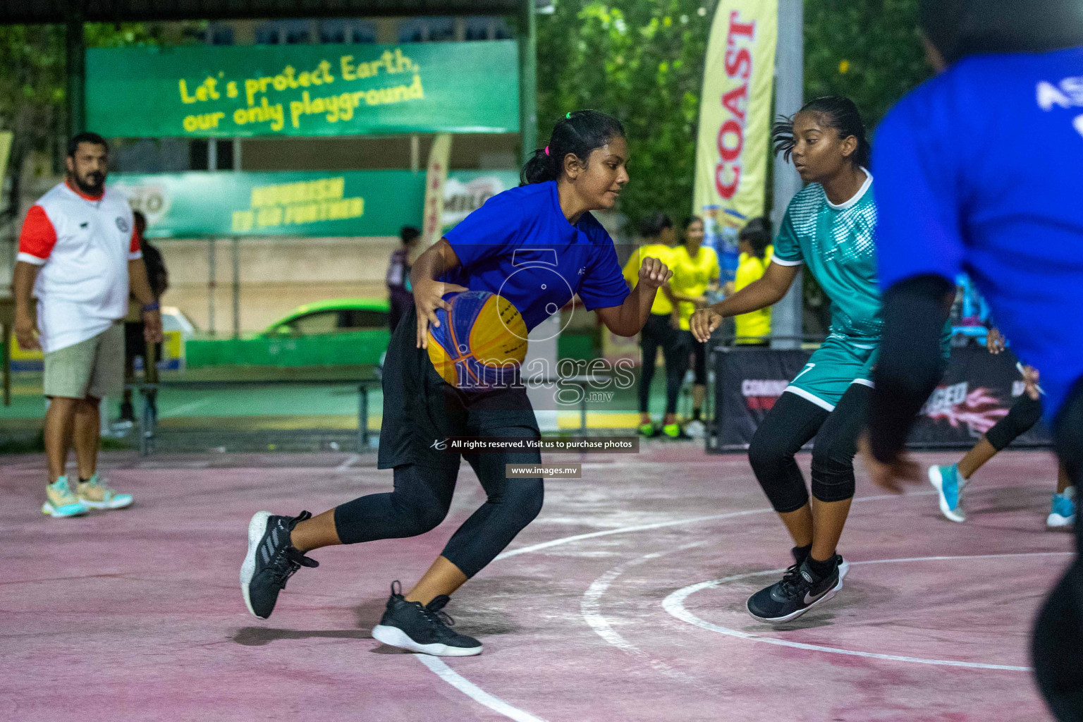 Day4 of Slamdunk by Sosal on 15th April 2023 held in Male'. Photos: Nausham waheed /images.mv