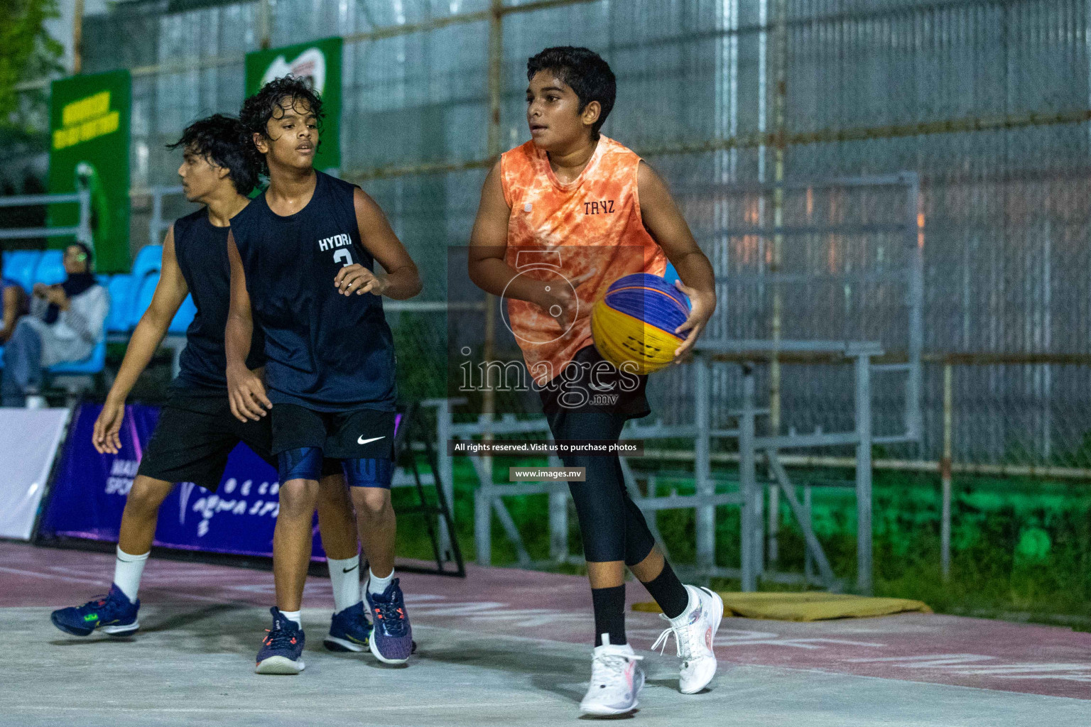 Day4 of Slamdunk by Sosal on 15th April 2023 held in Male'. Photos: Nausham waheed /images.mv