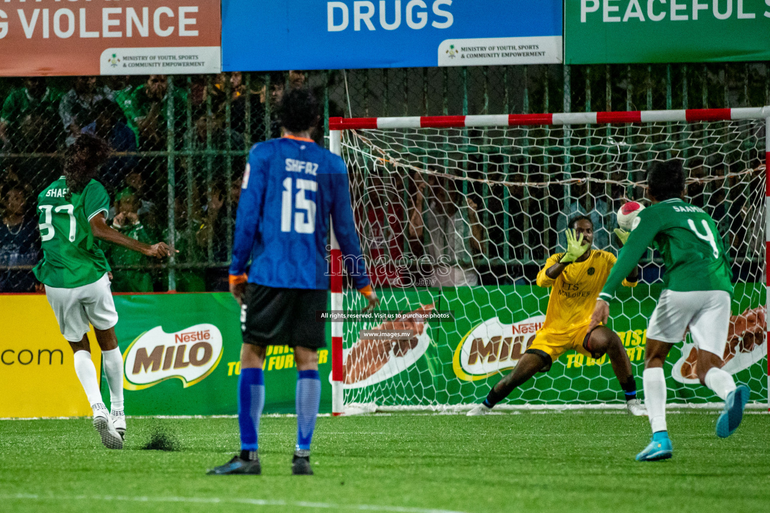 Club HDC vs Club TTS in Club Maldives Cup 2022 was held in Hulhumale', Maldives on Thursday, 20th October 2022. Photos: Hassan Simah/ images.mv