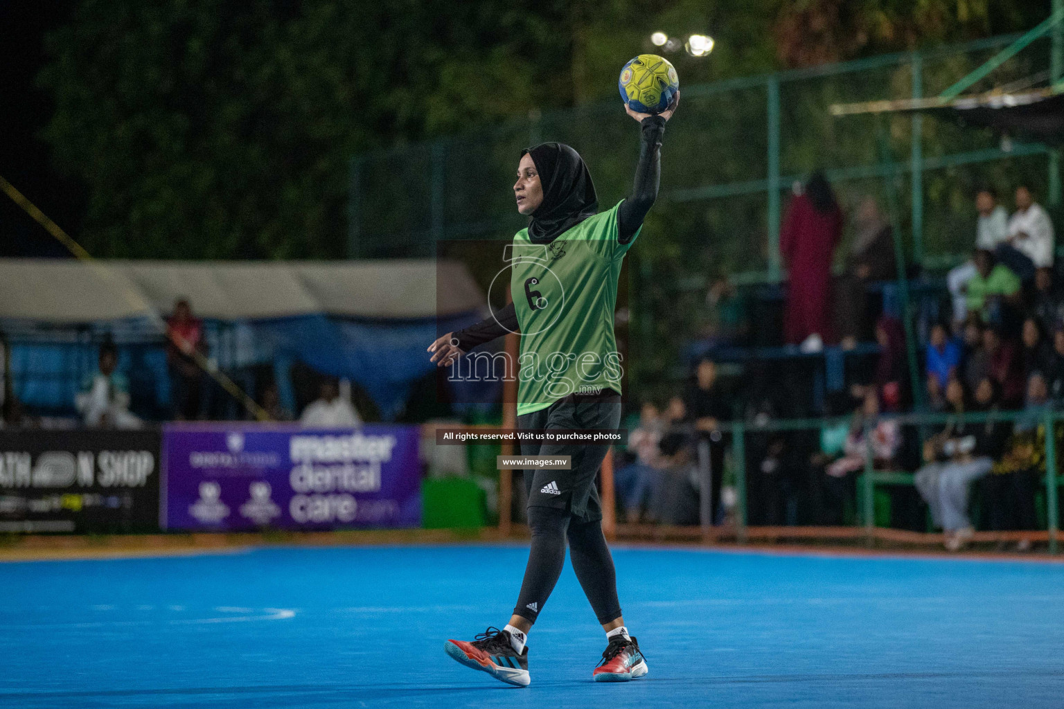 Day 9 of 6th MILO Handball Maldives Championship 2023, held in Handball ground, Male', Maldives on 28th May 2023 Photos: Nausham Waheed/ Images.mv