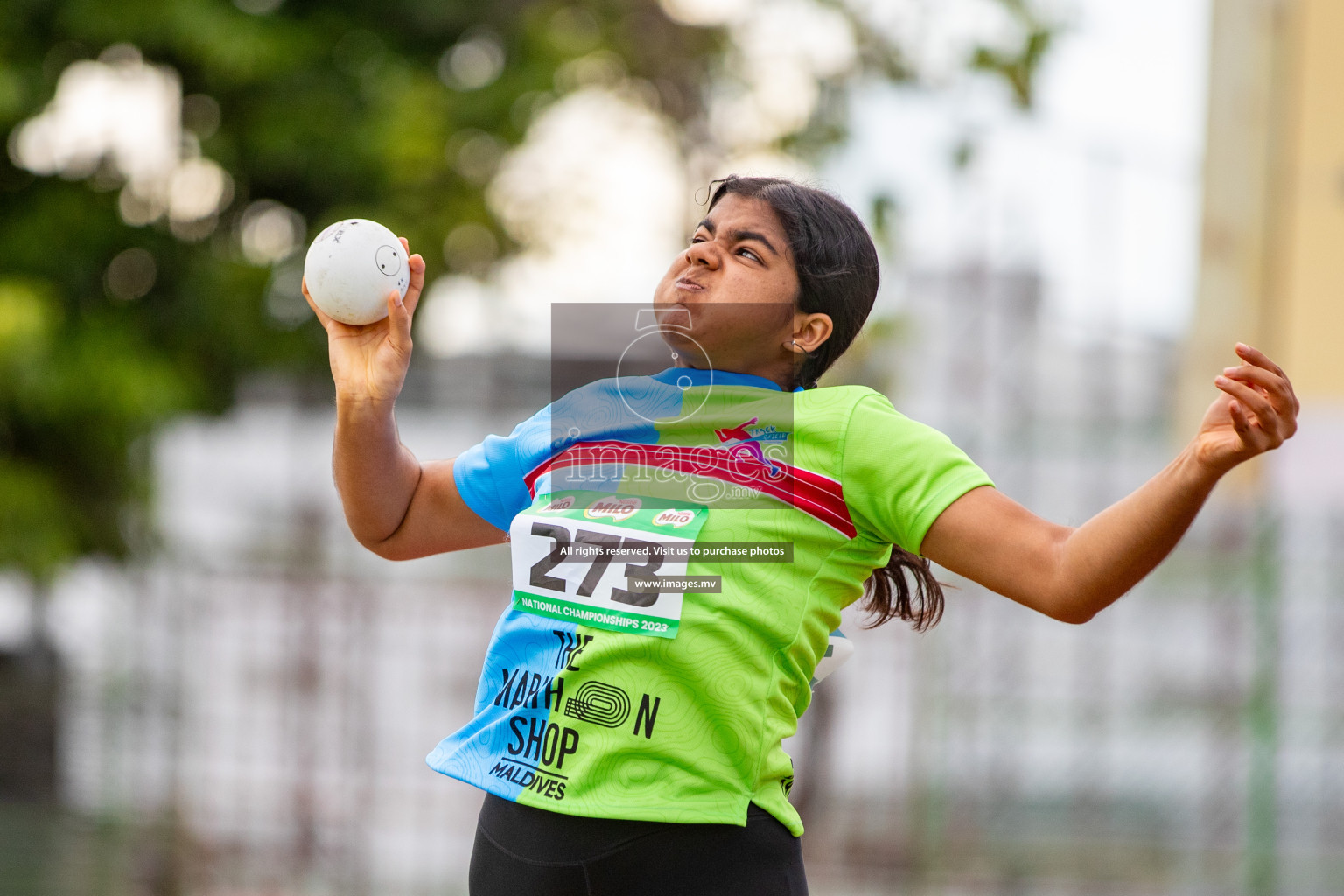 Day 2 of National Athletics Championship 2023 was held in Ekuveni Track at Male', Maldives on Friday, 24th November 2023. Photos: Hassan Simah / images.mv