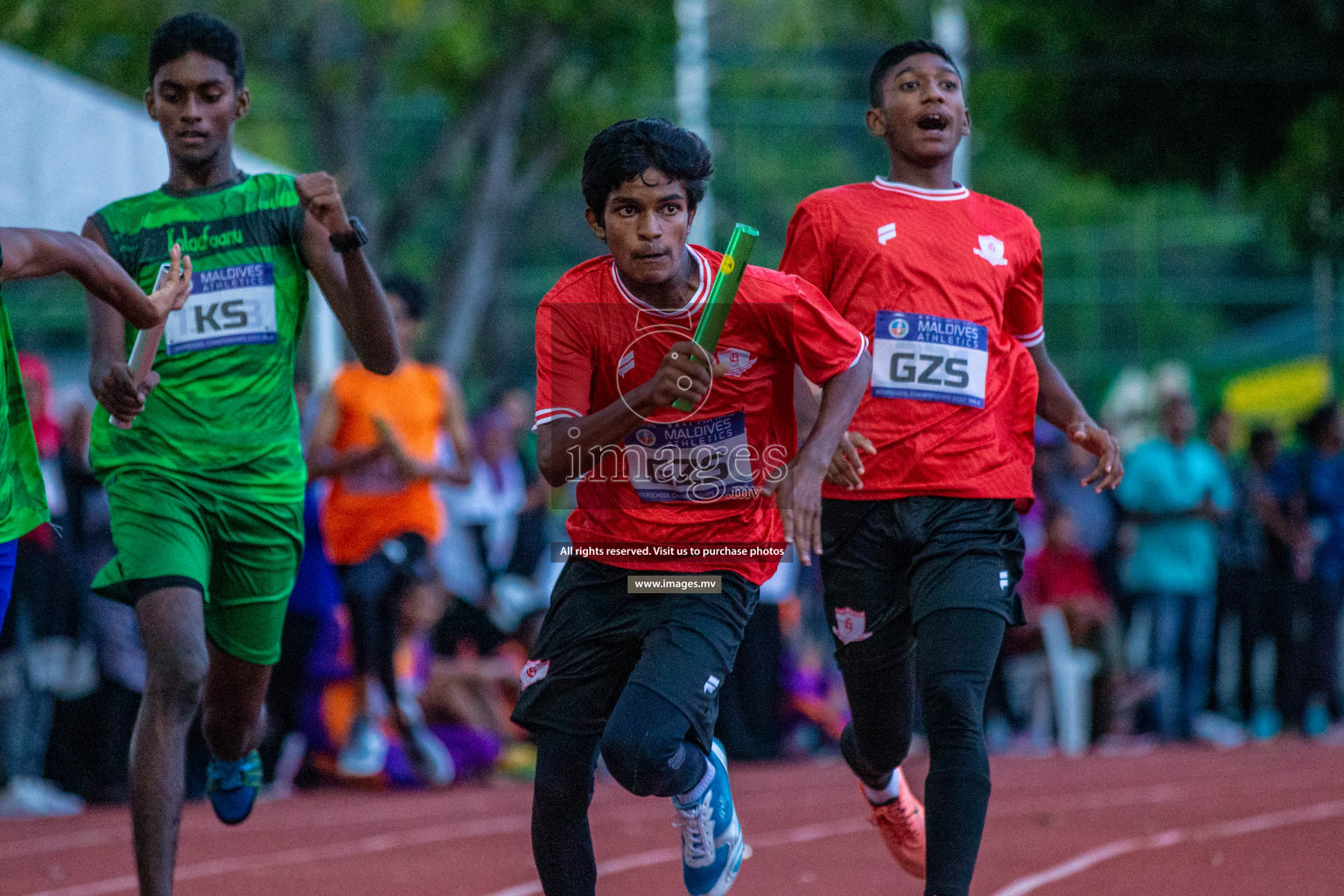 Day 4 of Inter-School Athletics Championship held in Male', Maldives on 26th May 2022. Photos by: Nausham Waheed / images.mv