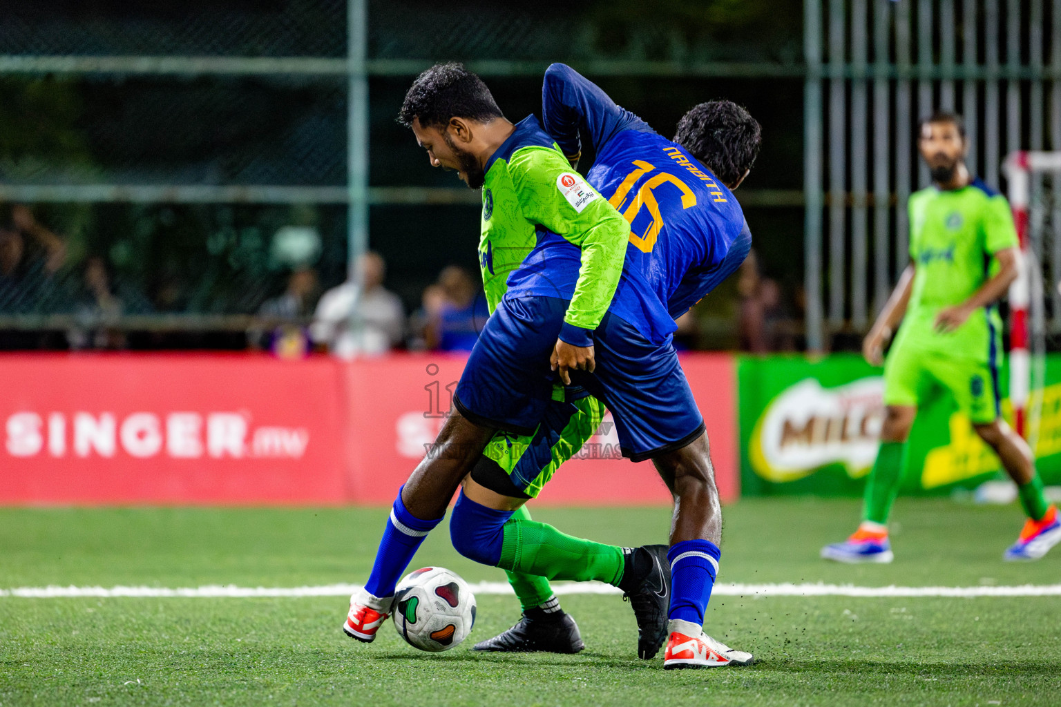 Customs rc vs Club Immigration in Club Maldives Cup 2024 held in Rehendi Futsal Ground, Hulhumale', Maldives on Wednesday, 2nd October 2024. Photos: Nausham Waheed / images.mv