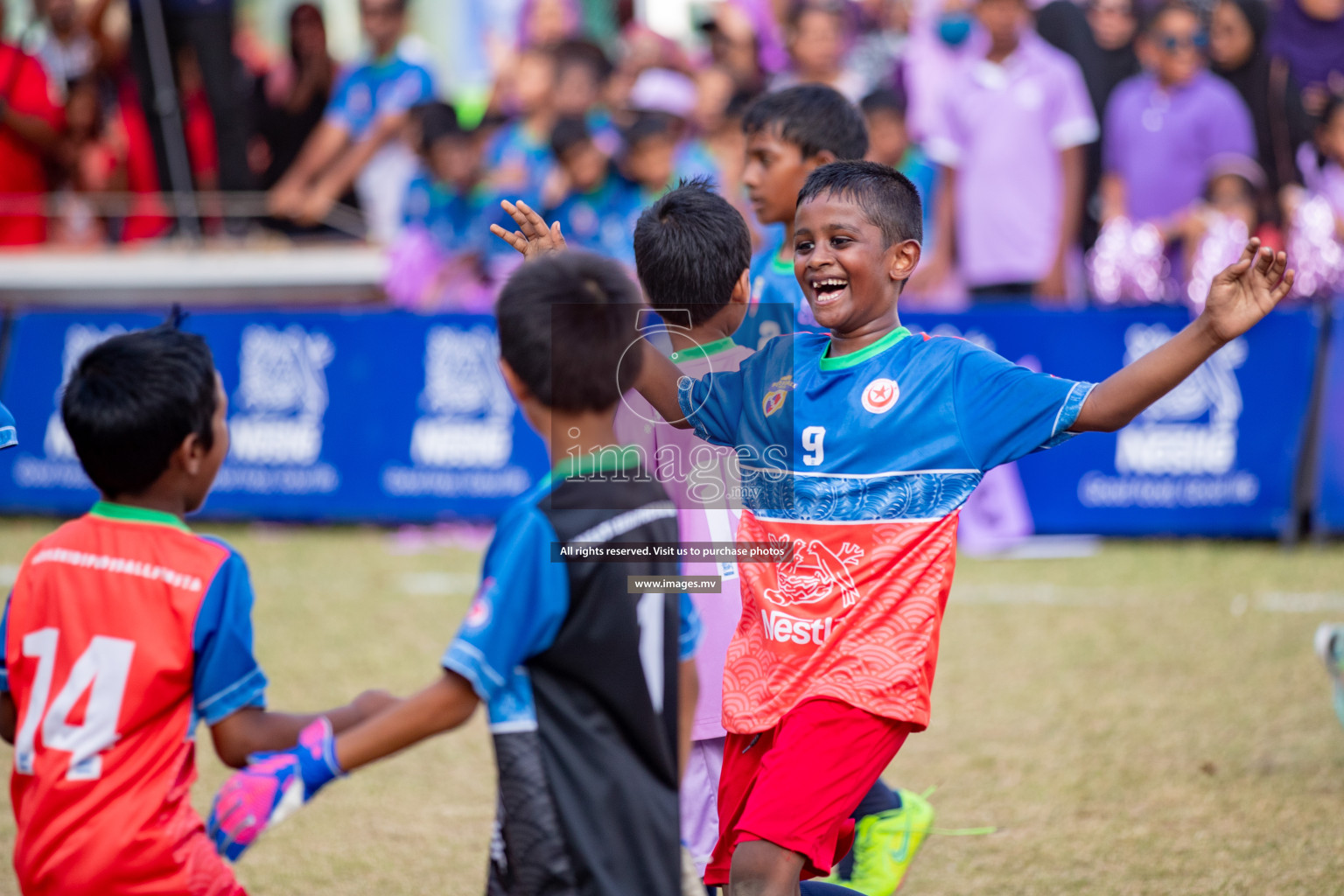 Finals & Closing Ceremony of Nestlé Kids Football Fiesta 2023 held in Male', Maldives on 25 February 2023