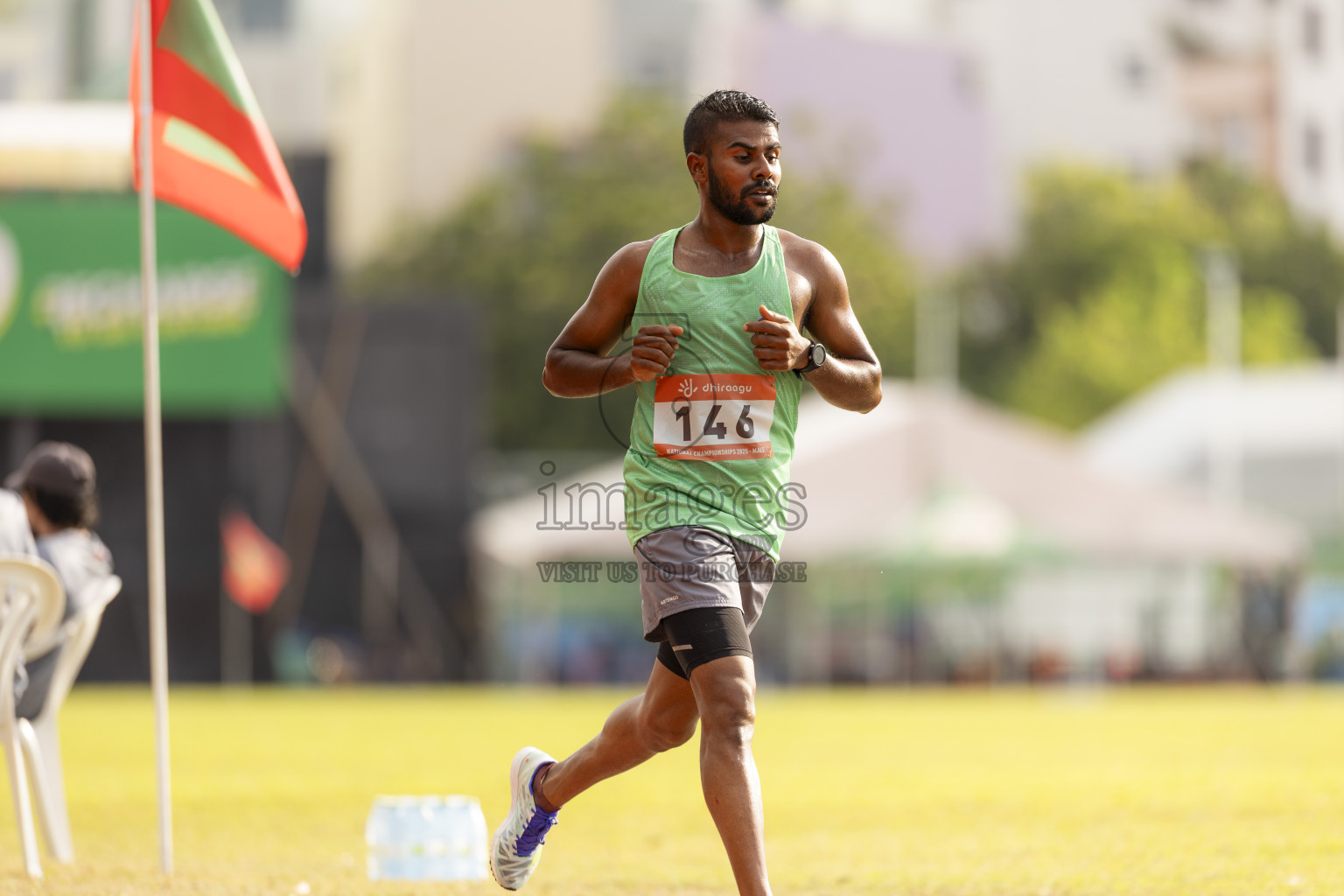 Day 1 of National Athletics Championship 2025 was held at Ekuveni Running Ground in Male', Maldives on Thursday, 14th August 2025. Photos: Hasni / images.mv