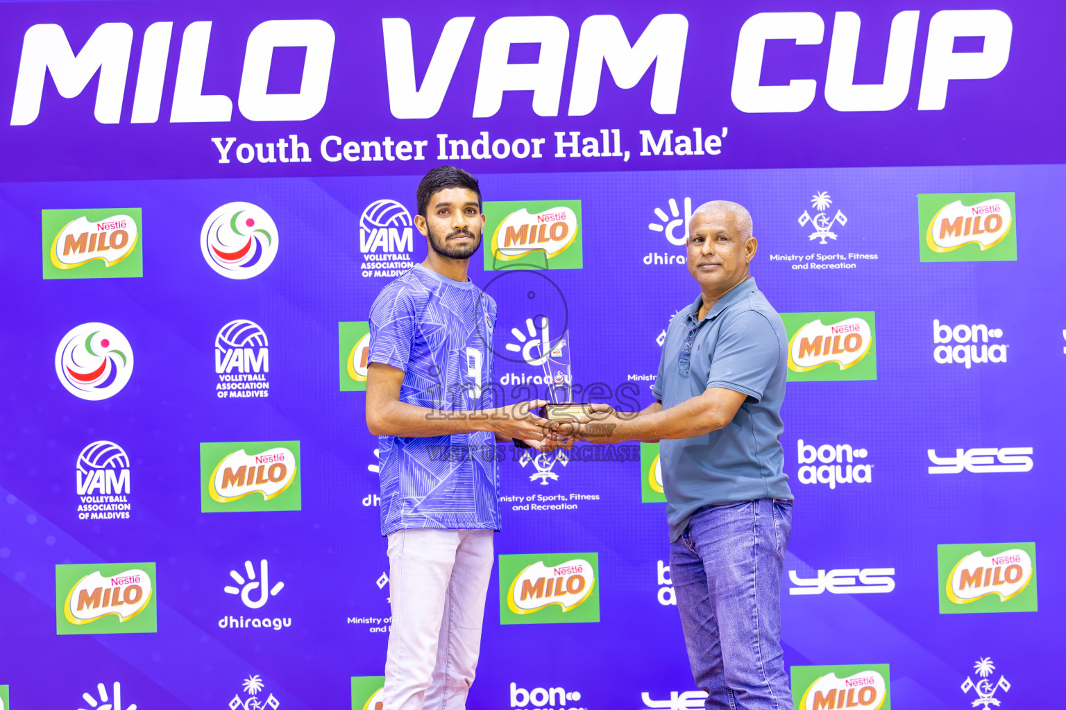 Final of MILO VAM Cup 2024 (Men's Division) was held in Social Center Indoor Hall on Monday, 4th November 2024. 
Photos: Ismail Thoriq / images.mv