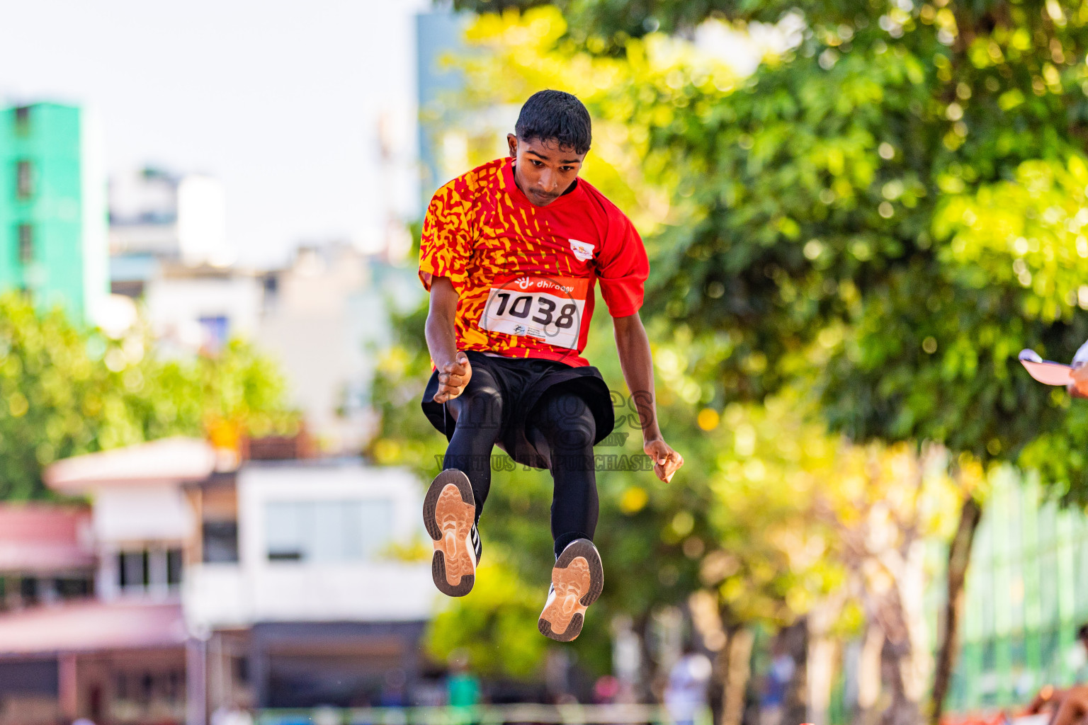 Day 3 of Inter-school Athletics Championship 2025 held in Ekuveni Synthetic Track, Male', Maldives on Wednesday, 08th October 2025. Photos by: Areef Adam / Images.mv