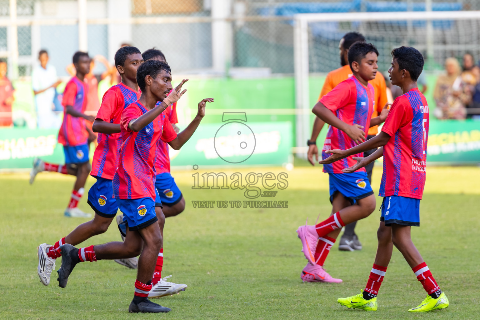 Day 1 of MILO Academy Championship 2025 (U14) was held on Thursday, 30th October 2025 at Henveiru Football Grounds, Male', Maldives . 
Photos: Ismail Thoriq / images.mv
