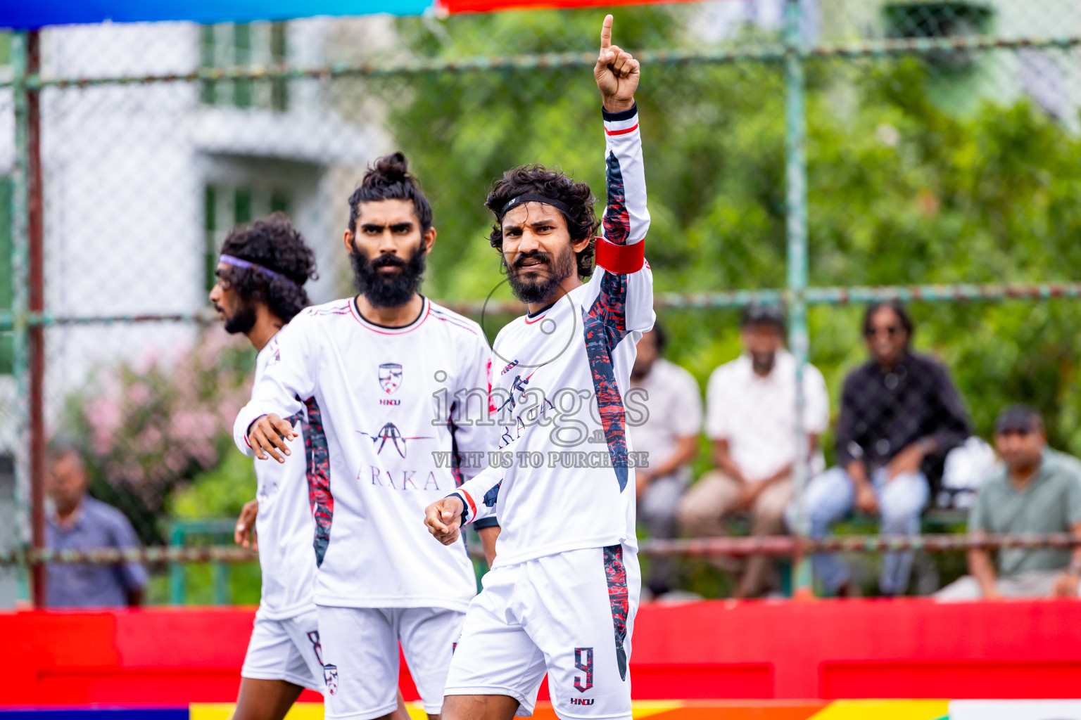 R Meedhoo VS R Inguraidhoo in Day 6 of Golden Futsal Challenge 2025 on Friday, 6th January 2025, in Hulhumale', Maldives Photos: Nausham Waheed / images.mv