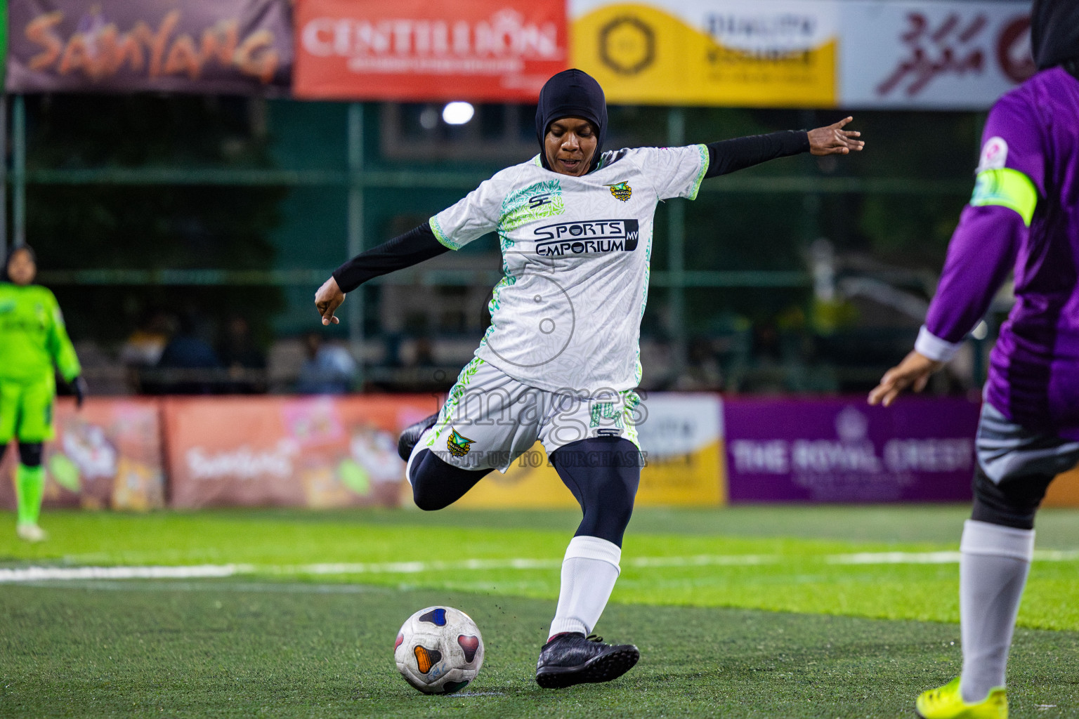 WAMCO vs HEALTH RC in Eighteen Thirty 2024 held in Rehendi Futsal Ground, Hulhumale', Maldives on Friday, 13th September 2024. Photos: Nausham Waheed / images.mv