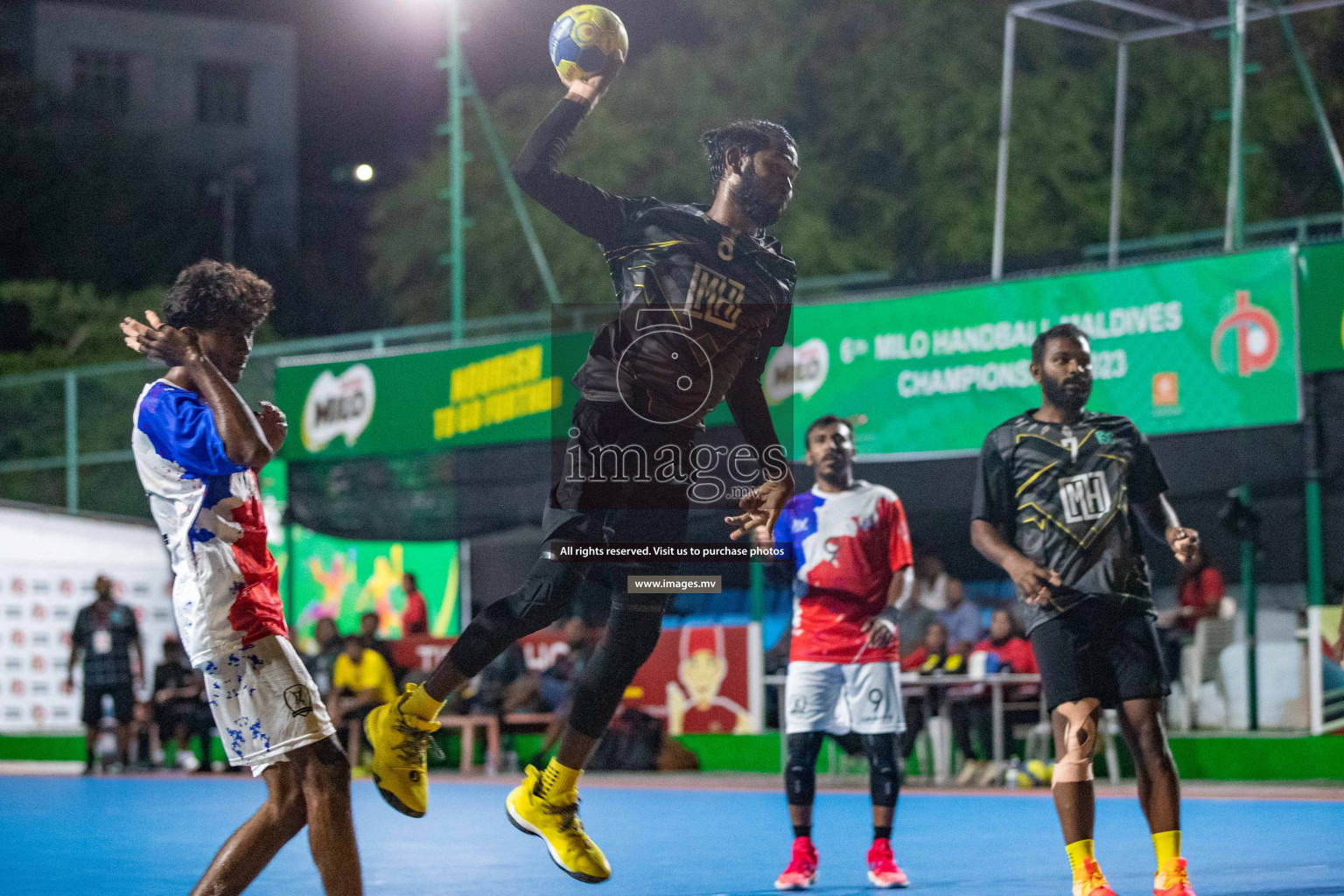 Day 8 of 6th MILO Handball Maldives Championship 2023, held in Handball ground, Male', Maldives on 27th May 2023 Photos: Nausham Waheed/ Images.mv