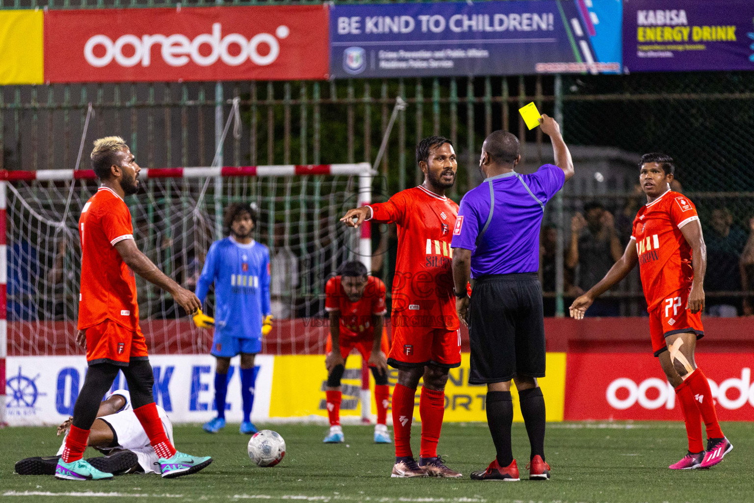 HA Filladhoo vs HA Ihavandhoo in Day 5 of Golden Futsal Challenge 2024 was held on Friday, 19th January 2024, in Hulhumale', Maldives
Photos: Ismail Thoriq / images.mv