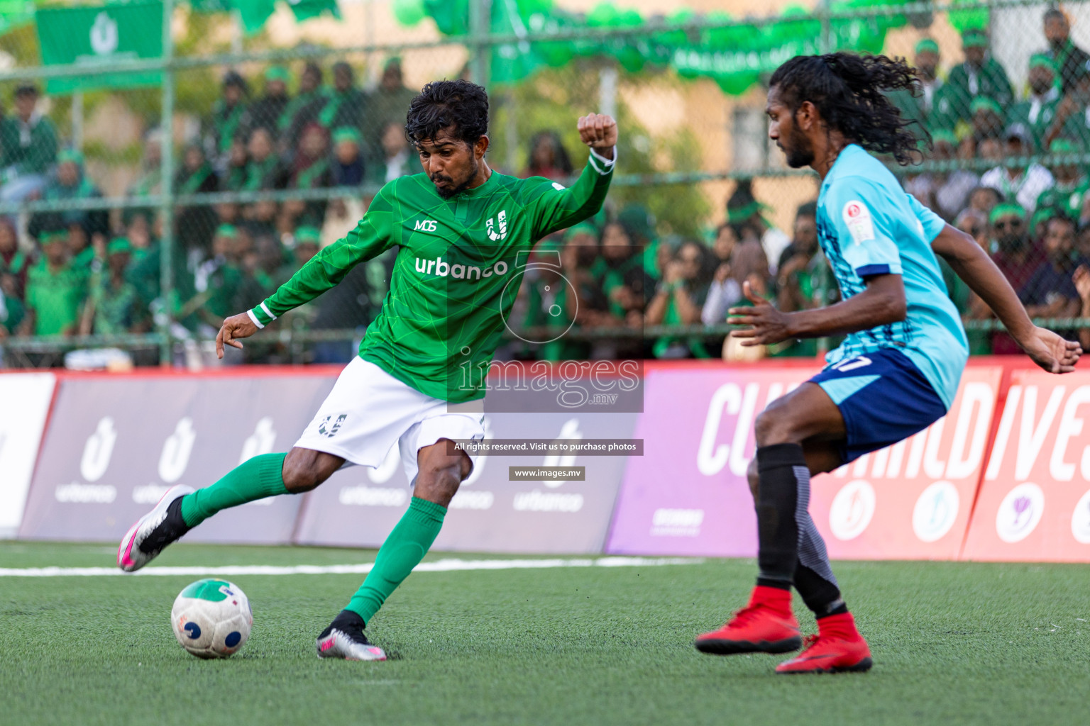 Club Urbanco vs MACL in Club Maldives Cup 2023 held in Hulhumale, Maldives, on Sunday, 16th July 2023 Photos: Ismail Thoriq / images.mv