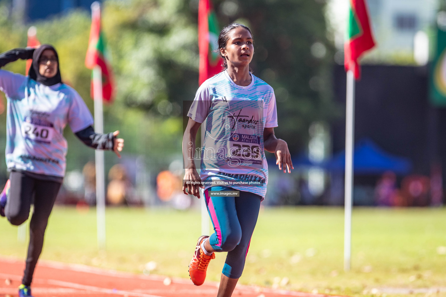 Day 1 of Inter-School Athletics Championship held in Male', Maldives on 22nd May 2022. Photos by: Nausham Waheed / images.mv