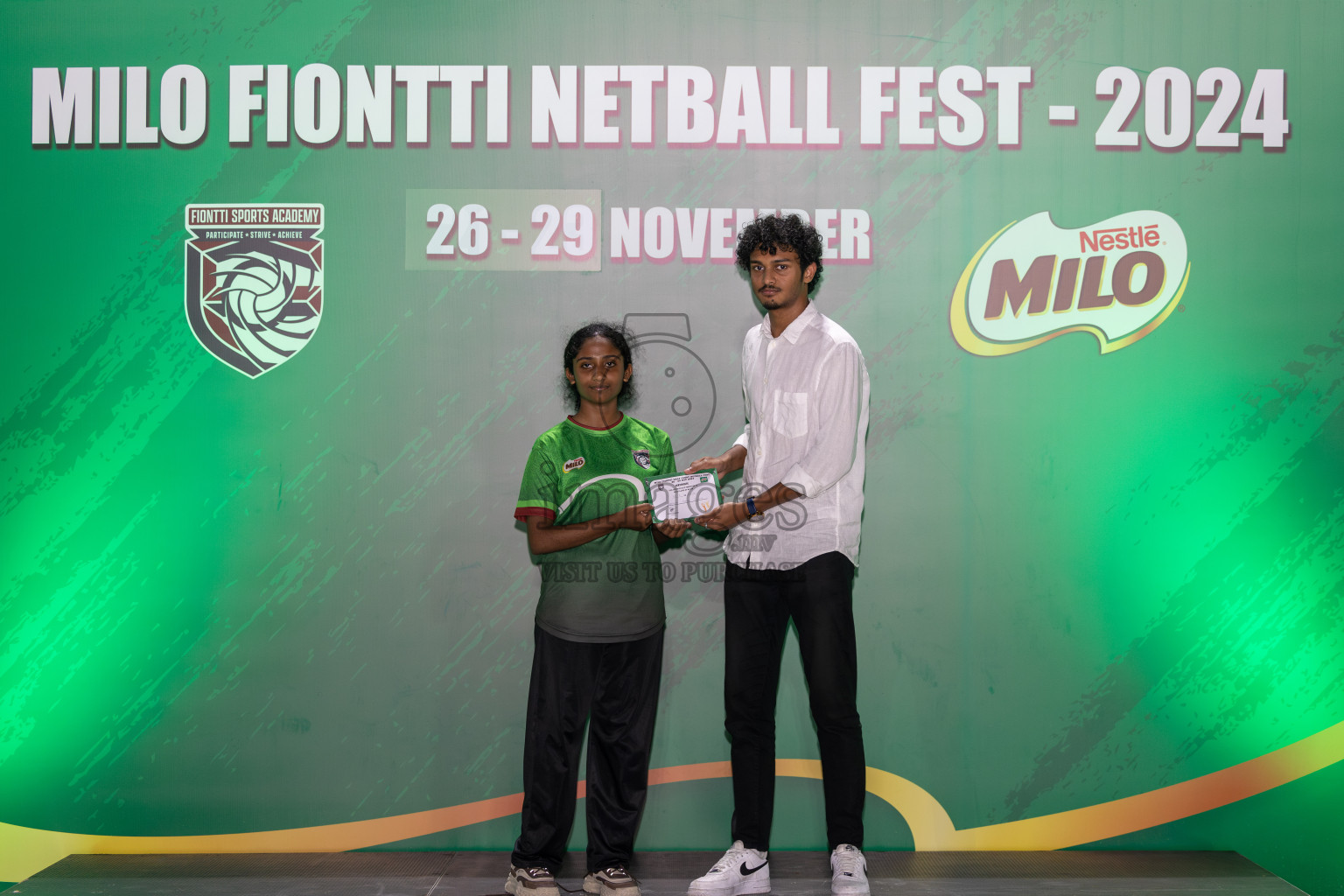 MILO Fiontti Netball Fest 2024 held from Tuesday 26th November to Friday 29th November 2024. Photos: Mohamed Mahfooz Moosa