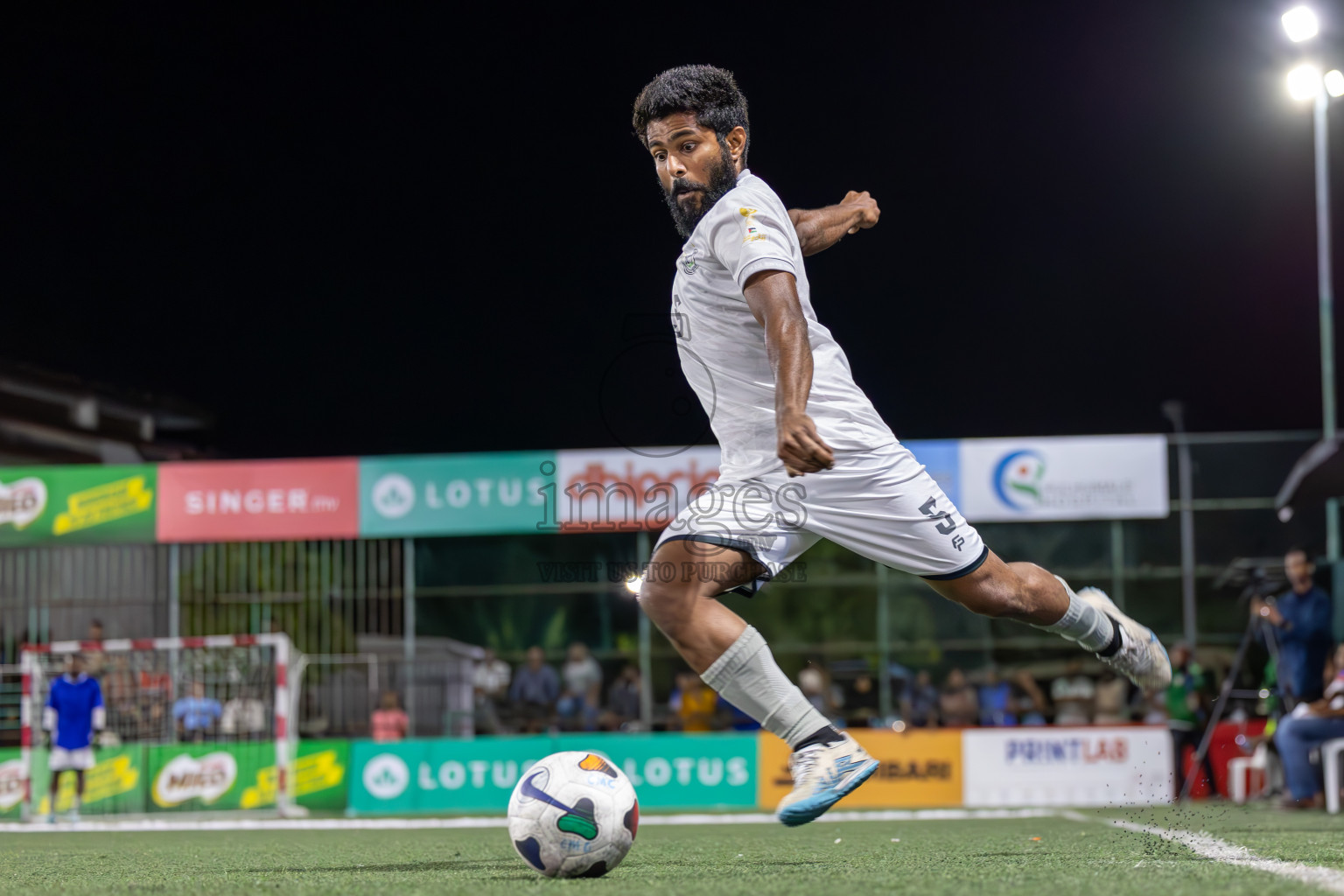 Team DJA vs Male' City Council in Club Maldives Classic 2024 held in Rehendi Futsal Ground, Hulhumale', Maldives on Tuesday, 10th September 2024.
Photos: Ismail Thoriq / images.mv