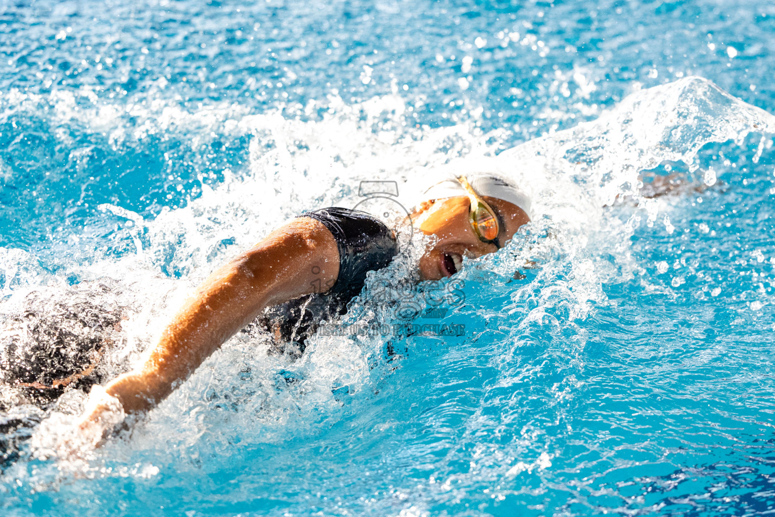 Day 4 of 20th Inter-school Swimming Competition 2024 held in Hulhumale', Maldives on Tuesday, 15th October 2024. Photos: Ismail Thoriq / images.mv