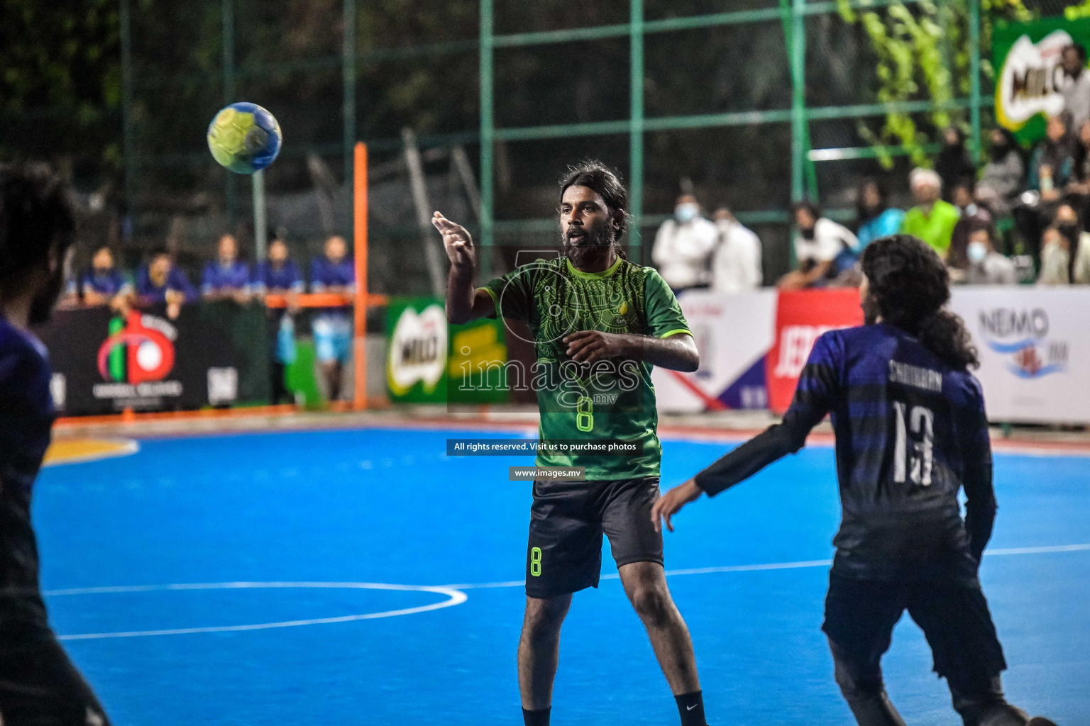 Day 7 of MILO 6th Inter Office Handball Tournament 2022 Photos by Nausham waheed