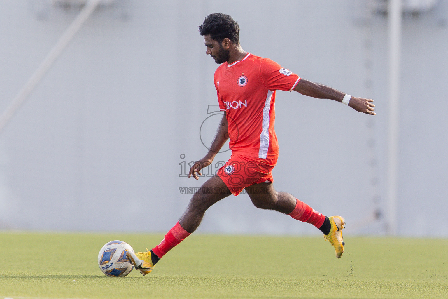 CC Sports Club VS Aajeelakah Eydhafushi FA in Day 6 of Eydhafushi Cup 2025 held in Eydhafushi Football Stadium at B. Eydhafushi, Maldives on Wednesday, 10th September 2025. Photos: Arif Rasheed / images.mv