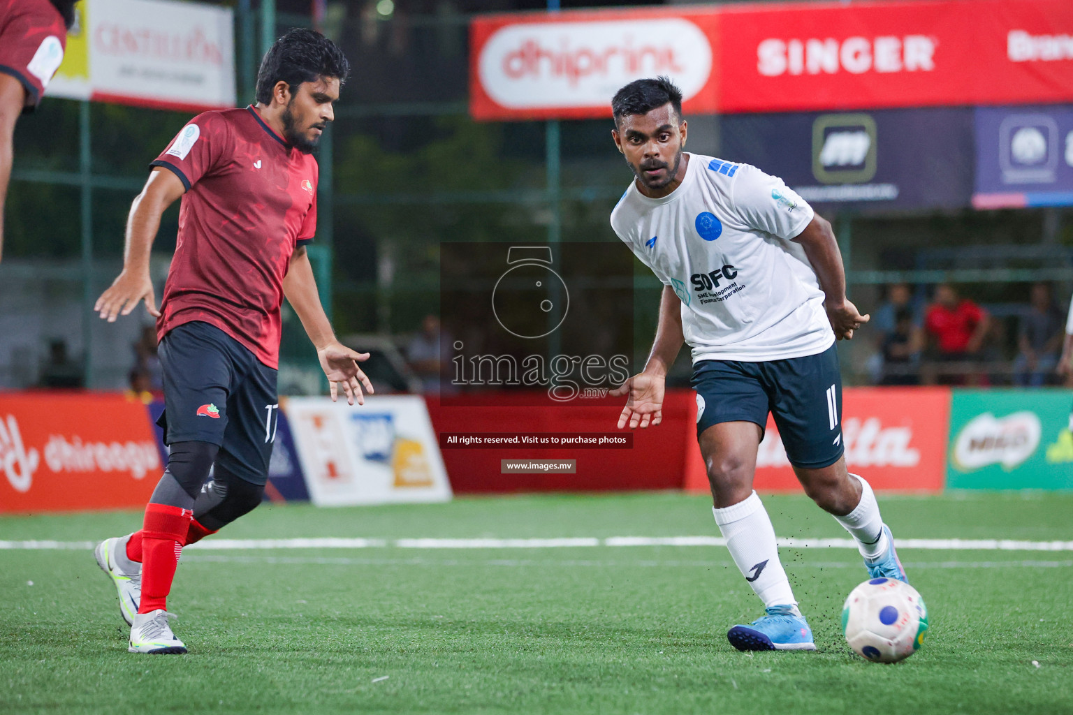 Trade Club vs ACCRC in Club Maldives Cup Classic 2023 held in Hulhumale, Maldives on 15 July 2023