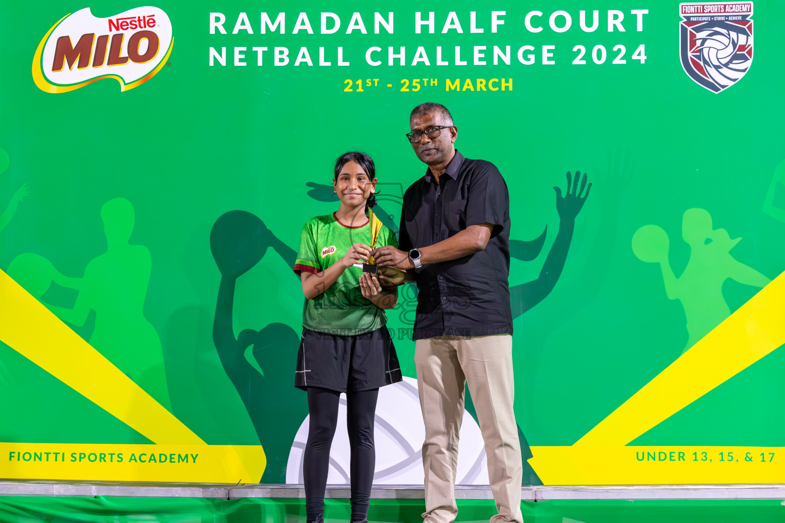 Finals of Milo Ramadan Half Court Netball Challenge on 24th March 2024, held in Central Park, Hulhumale, Male', Maldives
Photos: Ismail Thoriq / imagesmv