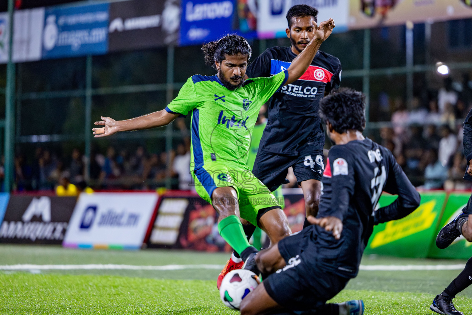 Stelco rc vs Club Immigration in Round of 16 of Club Maldives Cup 2024 held in Rehendi Futsal Ground, Hulhumale', Maldives on Monday, 7th October 2024. Photos: Nausham Waheed / images.mv