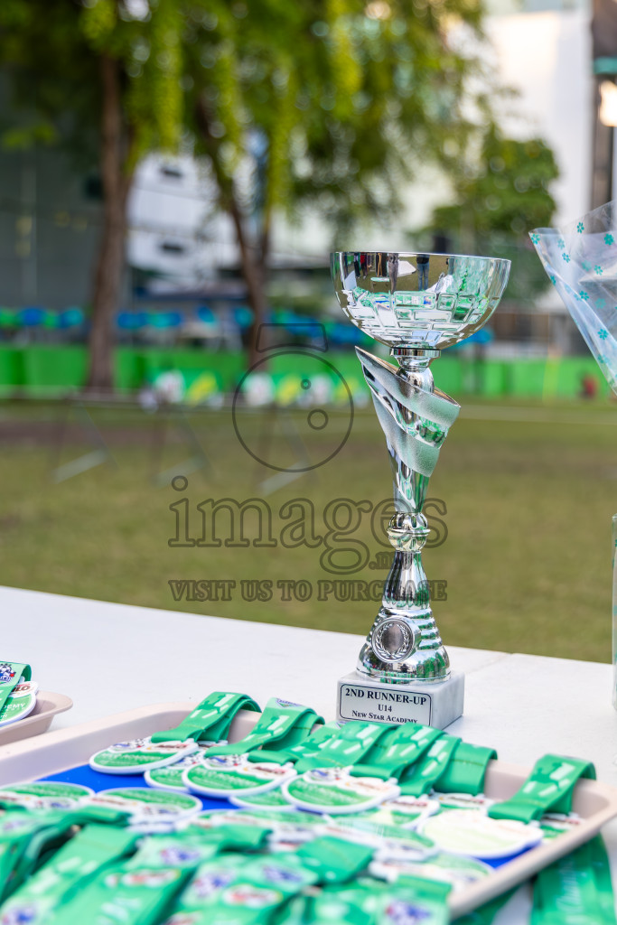 Day 4 of MILO Academy Championship 2024 (U-14) was held in Henveyru Stadium, Male', Maldives on Sunday, 3rd November 2024. Photos: Ismail Thoriq / Images.mv