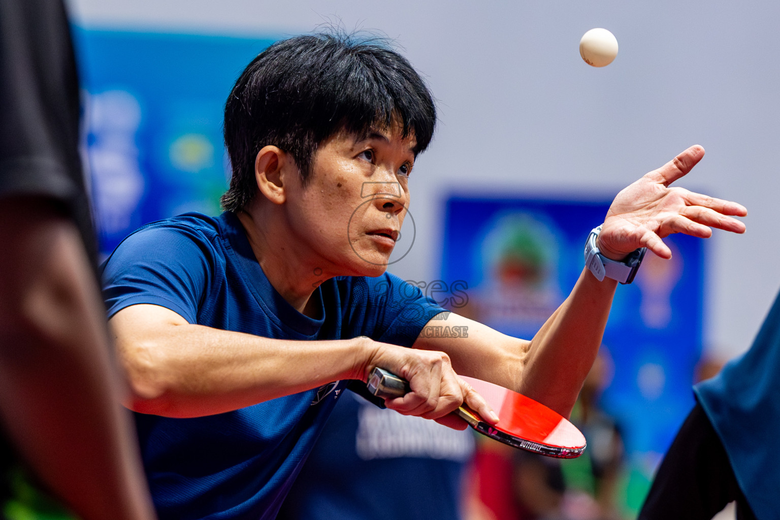 Day 3 of 1st Thoddoo Masters Table Tennis Tournament was held on Saturday, 23rd August 2025 in AA Thoddoo, Maldives. Photos: Nausham Waheed / images.mv