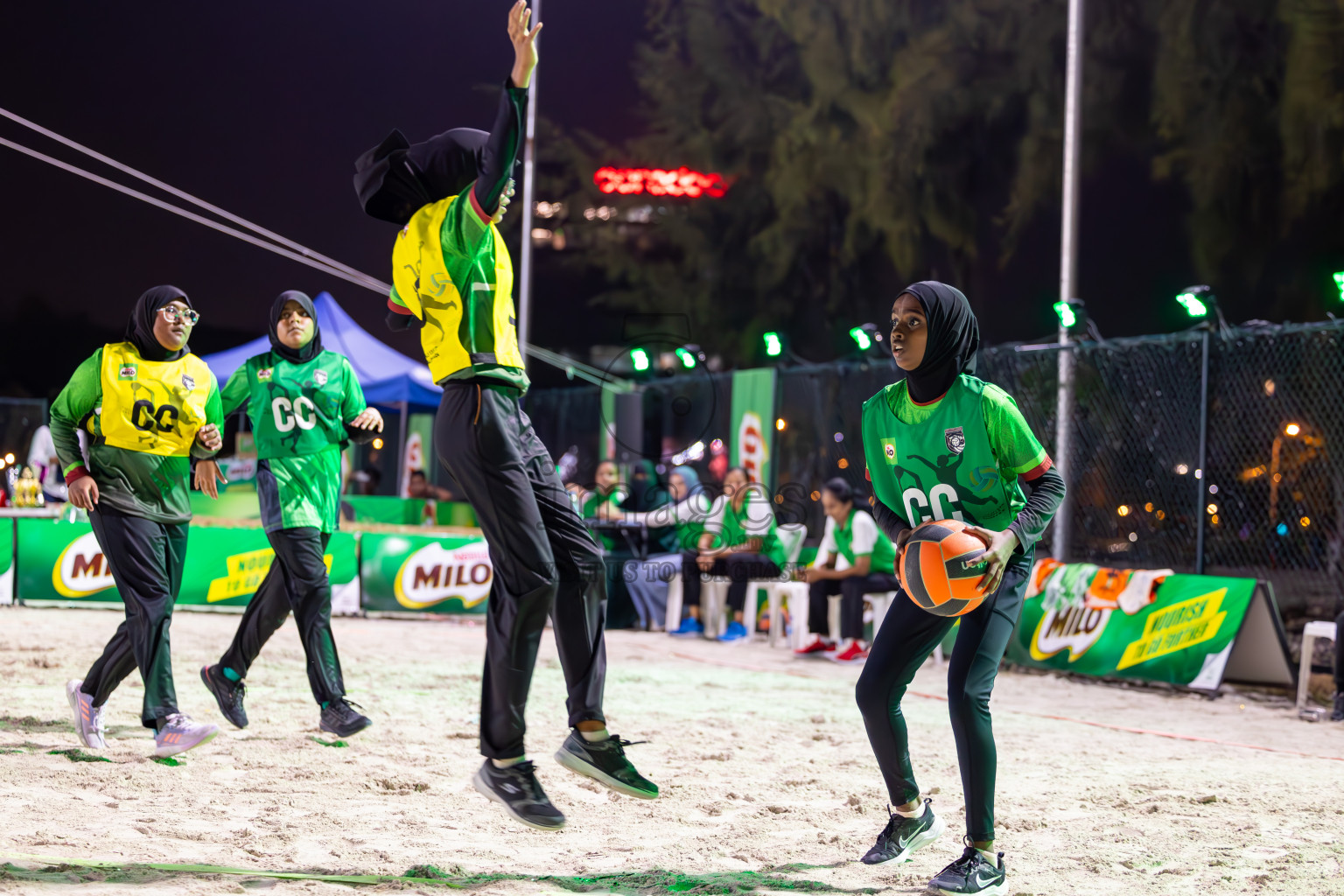 Finals of Milo Ramadan Half Court Netball Challenge on 24th March 2024, held in Central Park, Hulhumale, Male', Maldives
Photos: Ismail Thoriq / imagesmv