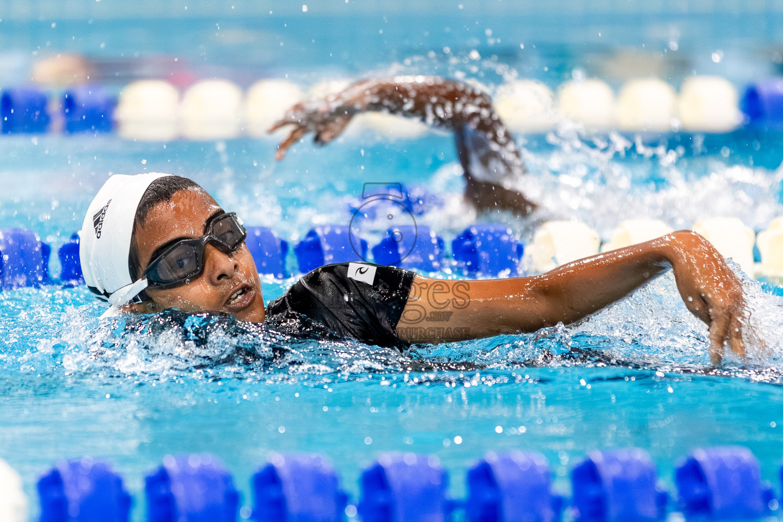 Day 2 of BML 6th National Kids Swimming Kids Festival 2025 held in Hulhumale', Maldives on Tuesday, 4th November 2024. Photos: Mohamed Mahfooz Moosa / images.mv