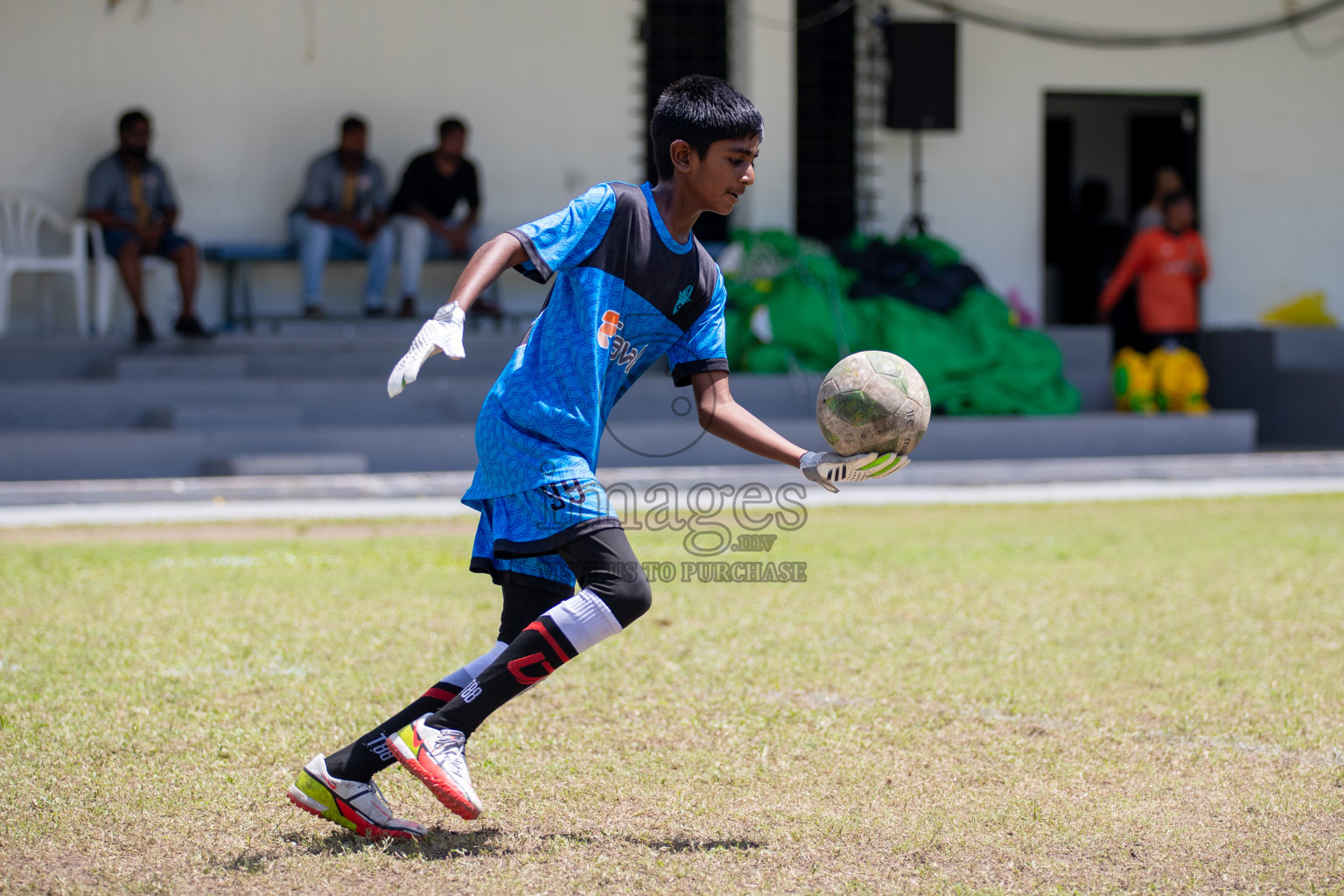 Day 3 of MILO Academy Championship 2024 - U12 was held at Henveiru Grounds in Male', Maldives on Saturday, 6th July 2024. Photos: Mohamed Mahfooz Moosa / images.mv