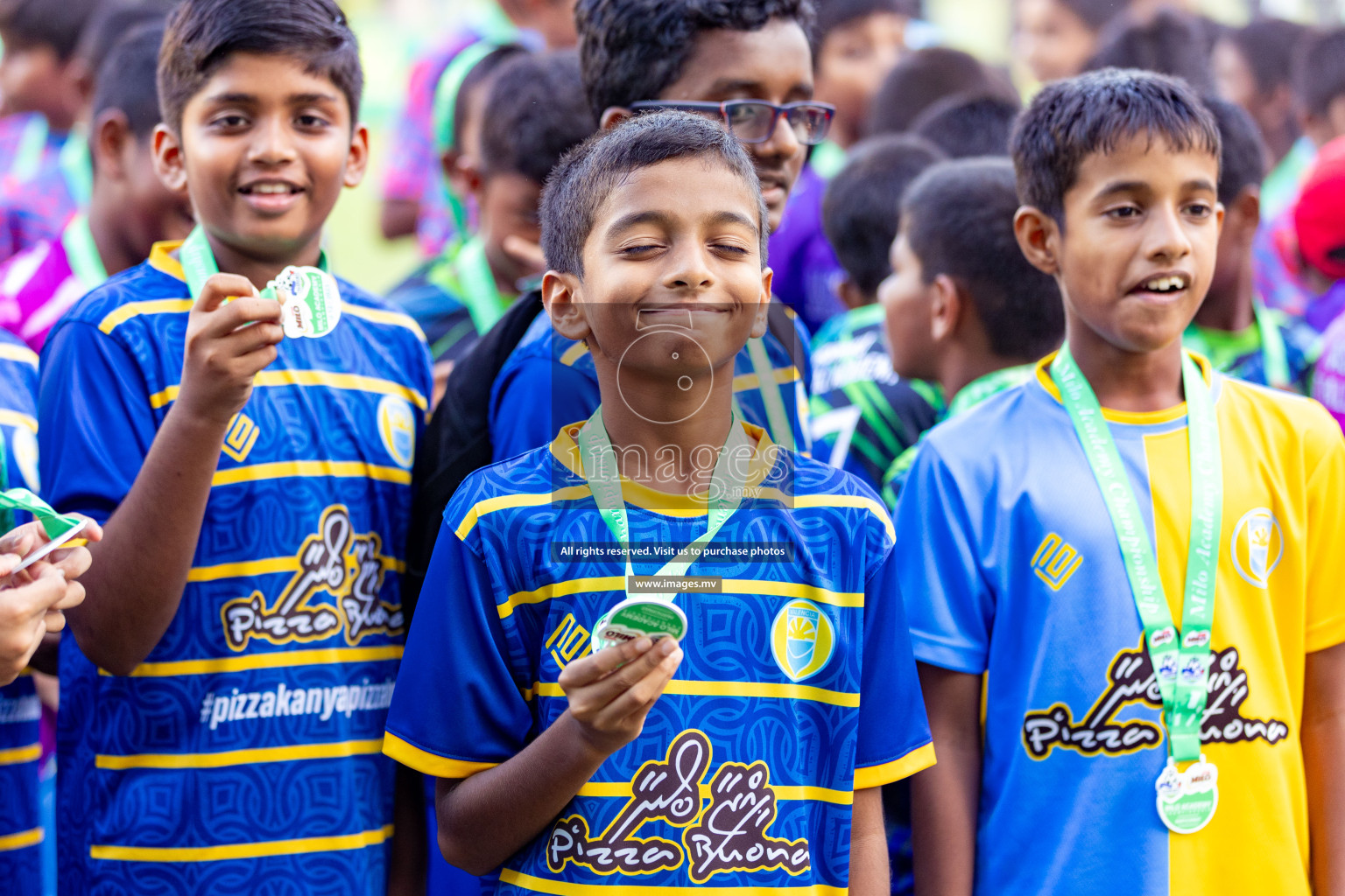 Day 2 of MILO Academy Championship 2023 (U12) was held in Henveiru Football Grounds, Male', Maldives, on Saturday, 19th August 2023. Photos: Nausham Waheedh / images.mv