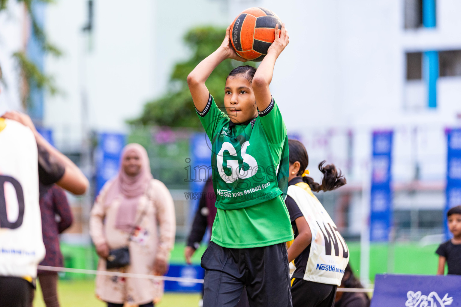 Day 3 of Nestle' Kids Netball Fiesta 2023 held in Henveyru Stadium, Male', Maldives on Saturday, 2nd December 2023. Photos by Nausham Waheed / Images.mv