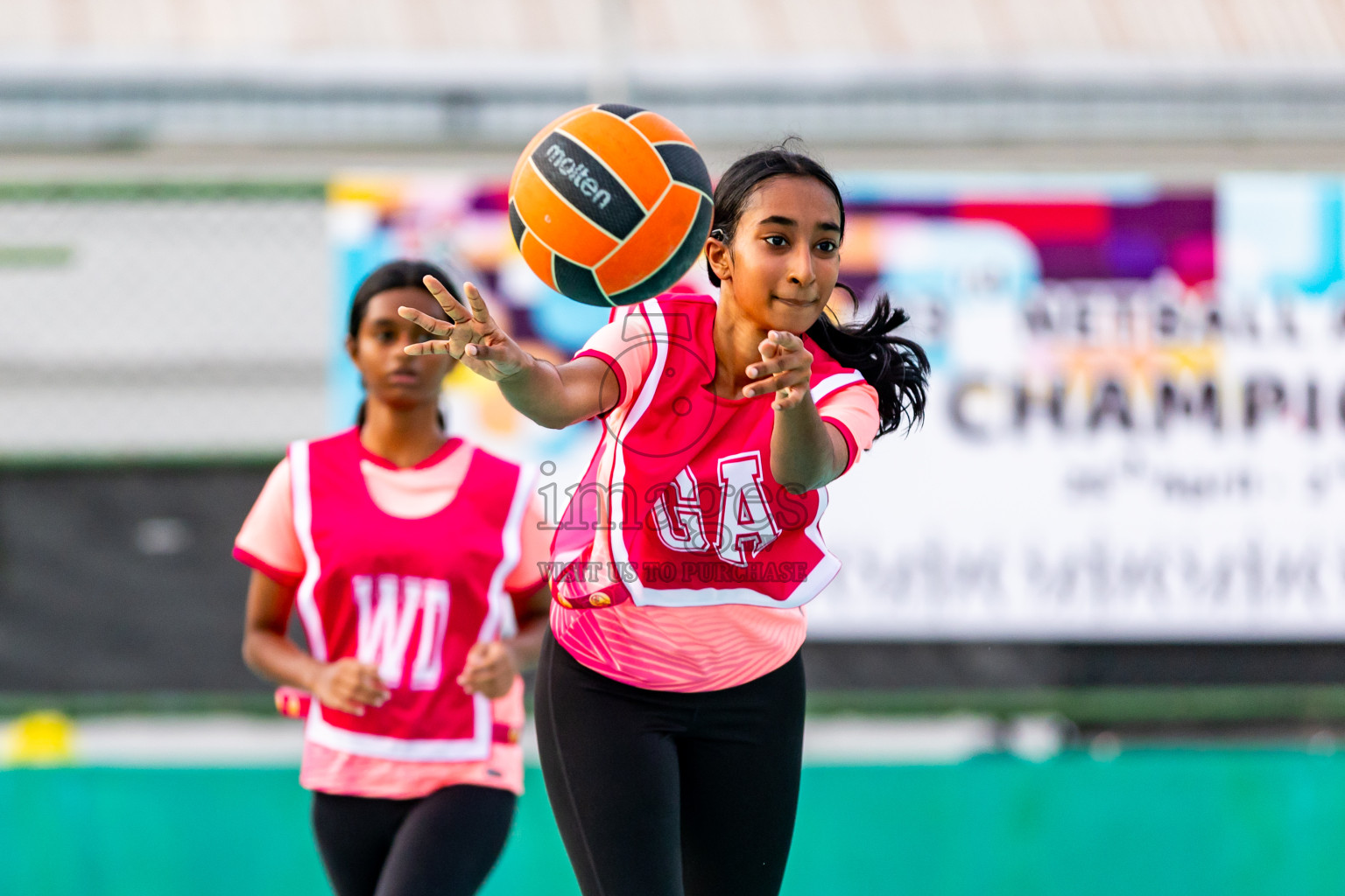 Day 4 of 23rd Netball Association Championship was held in Ekuveni Netball Court at Male', Maldives on Wednesday, 1st May 2024. Photos: Nausham Waheed / images.mv