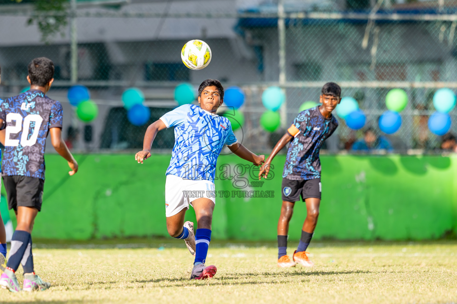 Day 4 of MILO Academy Championship 2024 (U-14) was held in Henveyru Stadium, Male', Maldives on Sunday, 3rd November 2024. Photos: Ismail Thoriq / Images.mv