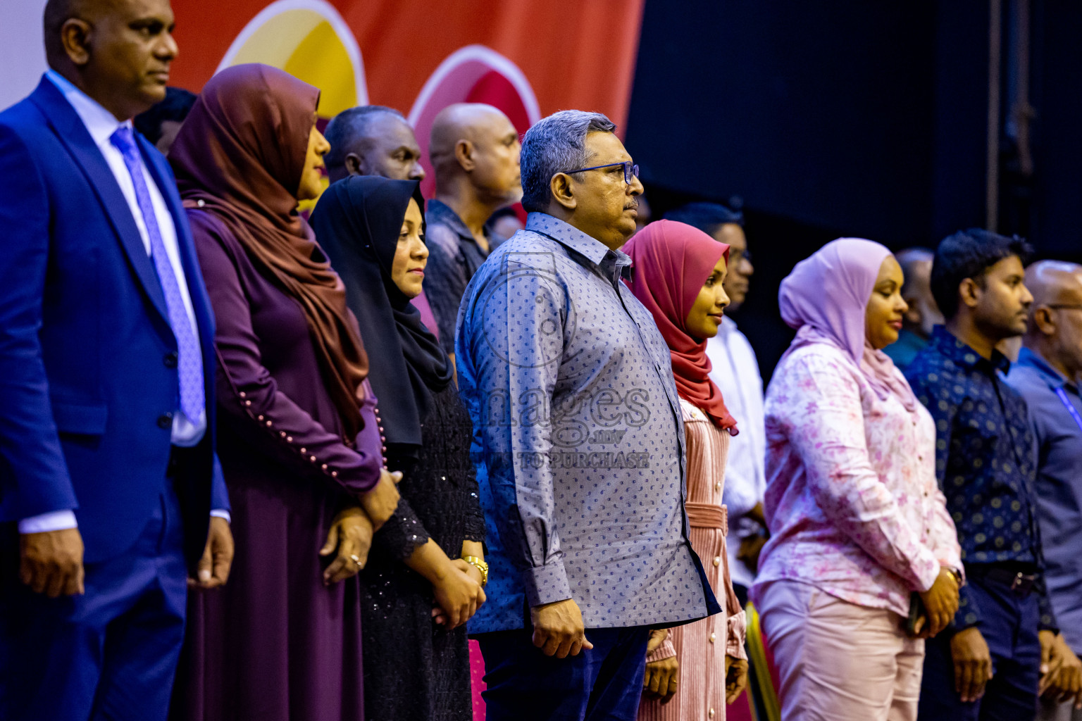 Kyrgyzstan vs Sri Lanka in Final of CAVA U20 Woman's Volleyball Championship 2024 was held in Social Center, Male', Maldives on 23rd July 2024. Photos: Nausham Waheed / images.mv