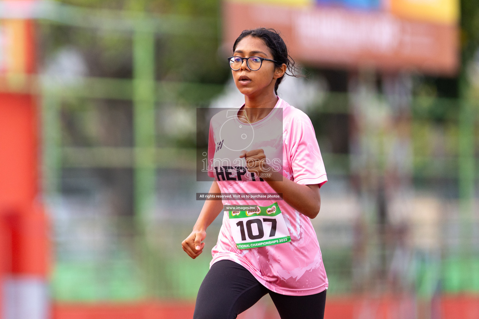 Day 2 of National Athletics Championship 2023 was held in Ekuveni Track at Male', Maldives on Friday, 24th November 2023. Photos: Nausham Waheed / images.mv