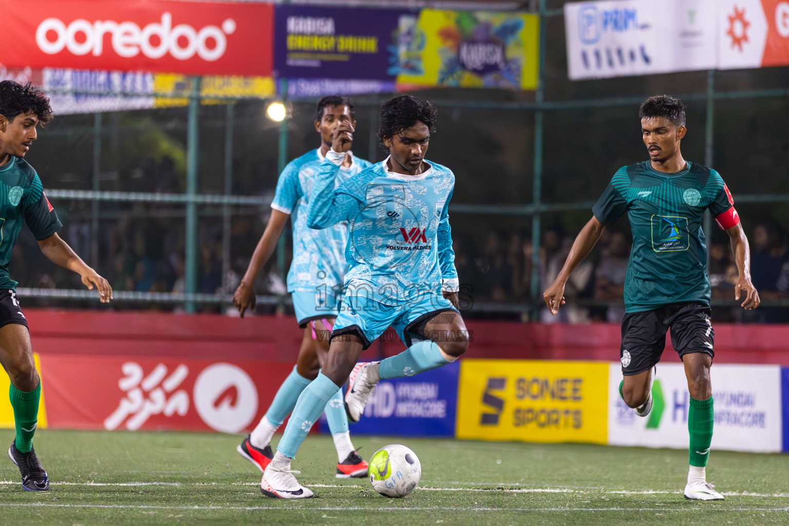 HA Hoarafushi vs HA Dhidhdhoo in Day 9 of Golden Futsal Challenge 2024 was held on Tuesday, 23rd January 2024, in Hulhumale', Maldives
Photos: Ismail Thoriq / images.mv