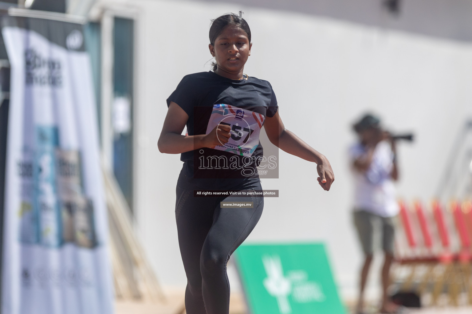 Day three of Inter School Athletics Championship 2023 was held at Hulhumale' Running Track at Hulhumale', Maldives on Tuesday, 16th May 2023. Photos: Shuu / Images.mv