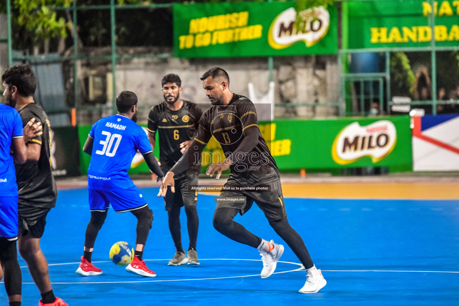 Day 18 of Milo 6th Inter Office Handball Tournament 2022 - Photos by Nausham Waheed