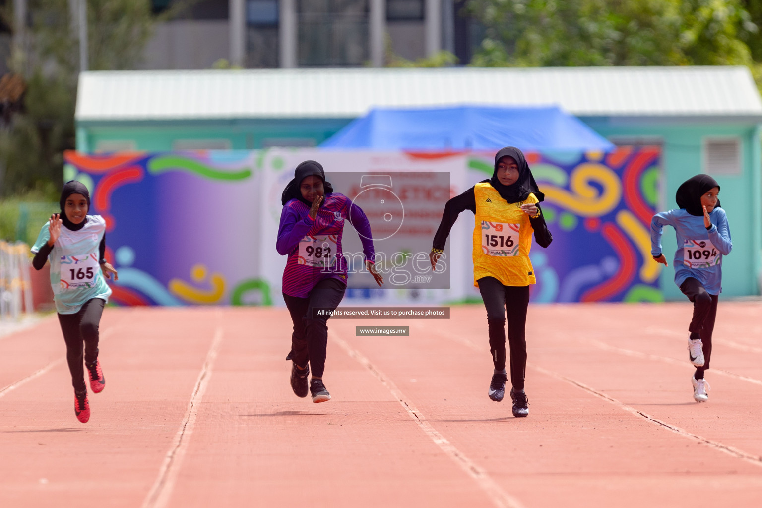 Day two of Inter School Athletics Championship 2023 was held at Hulhumale' Running Track at Hulhumale', Maldives on Sunday, 15th May 2023. Photos: Shuu/ Images.mv