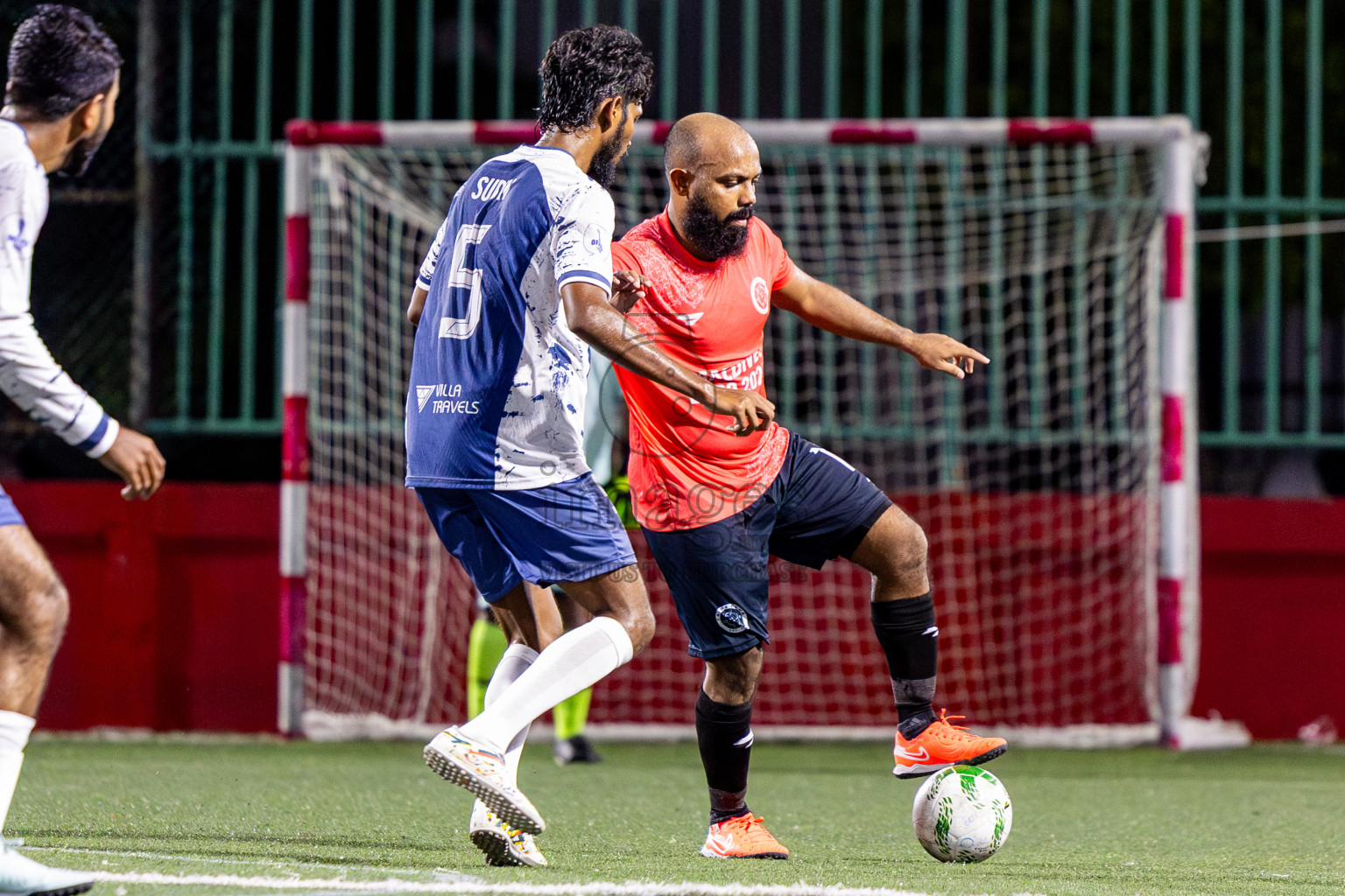 Trade Club vs Villa Travels in Day 3 of Office League 2025 was held on Friday, 18th April 2025 in Hulhumale', Maldives. Photos: Nausham Waheed / images.mv