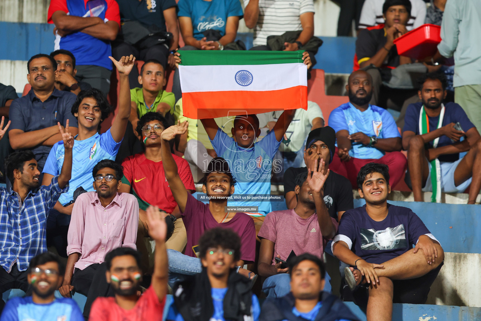 India vs Kuwait in SAFF Championship 2023 held in Sree Kanteerava Stadium, Bengaluru, India, on Tuesday, 27th June 2023. Photos: Nausham Waheed, Hassan Simah / images.mv