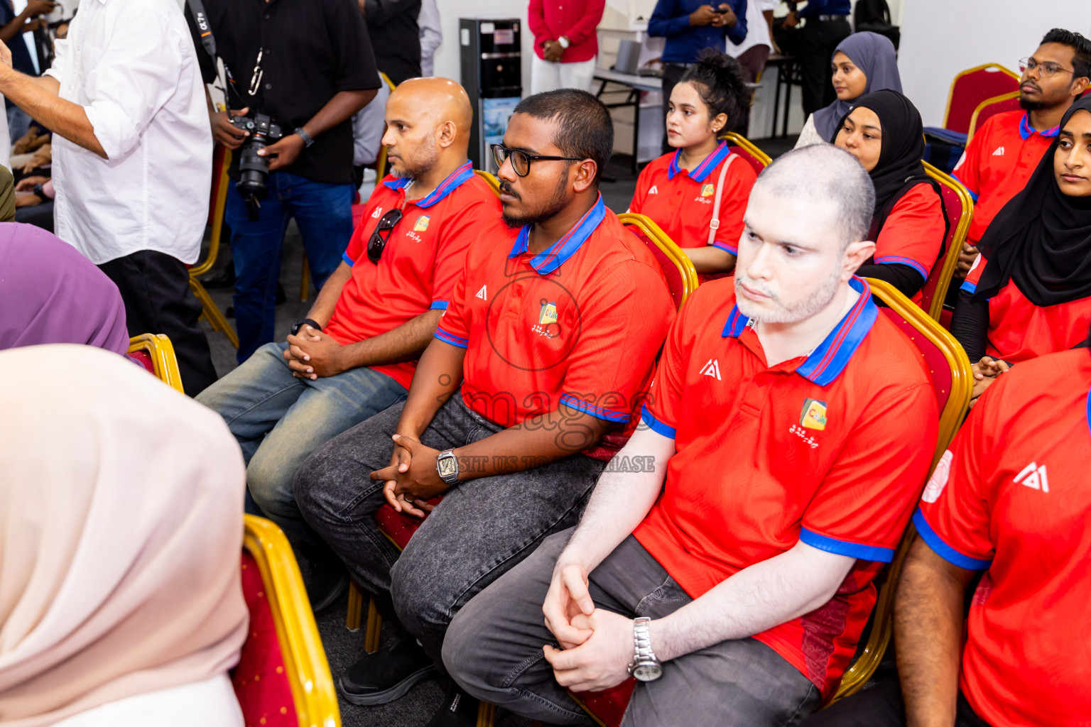 Logo Reveal and Launching Ceremony of the 7th Carrom World Cup 2025 was held in Boalhage, Male', Maldives on 1st September 2025. Photos: Nausham Waheed / images.mv