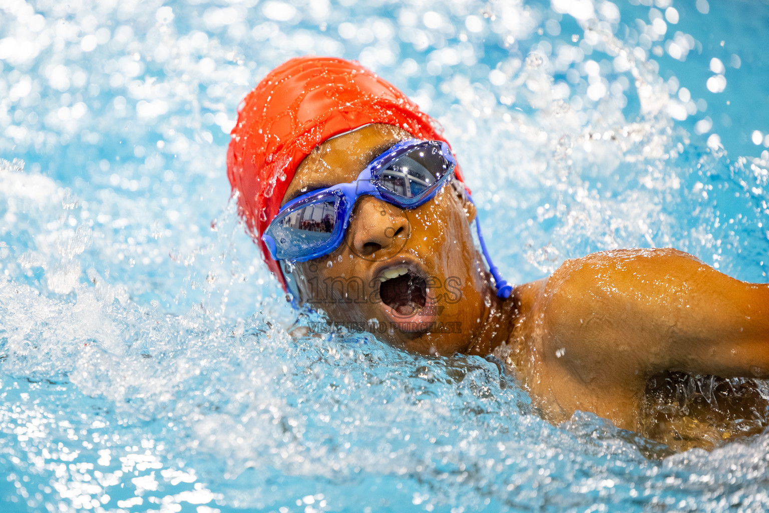 Day 4 of BML 21st Interschool Swimming Competition 2025 was held in Hulhumale' Swimming Pool, Hulhumale', Maldives on Tuesday, 14th October 2025. Photos: Mohamed Mahfooz Moosa / images.mv