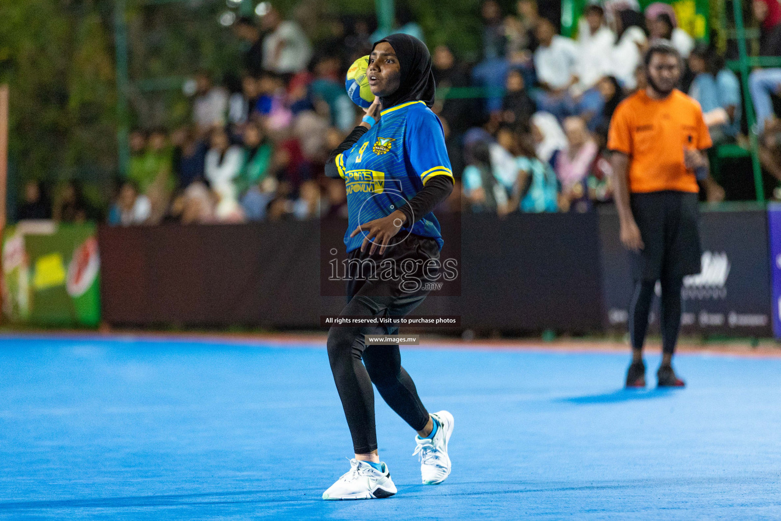 Day 1 of 7th Inter-Office/Company Handball Tournament 2023, held in Handball ground, Male', Maldives on Friday, 16th September 2023 Photos: Nausham Waheed/ Images.mv