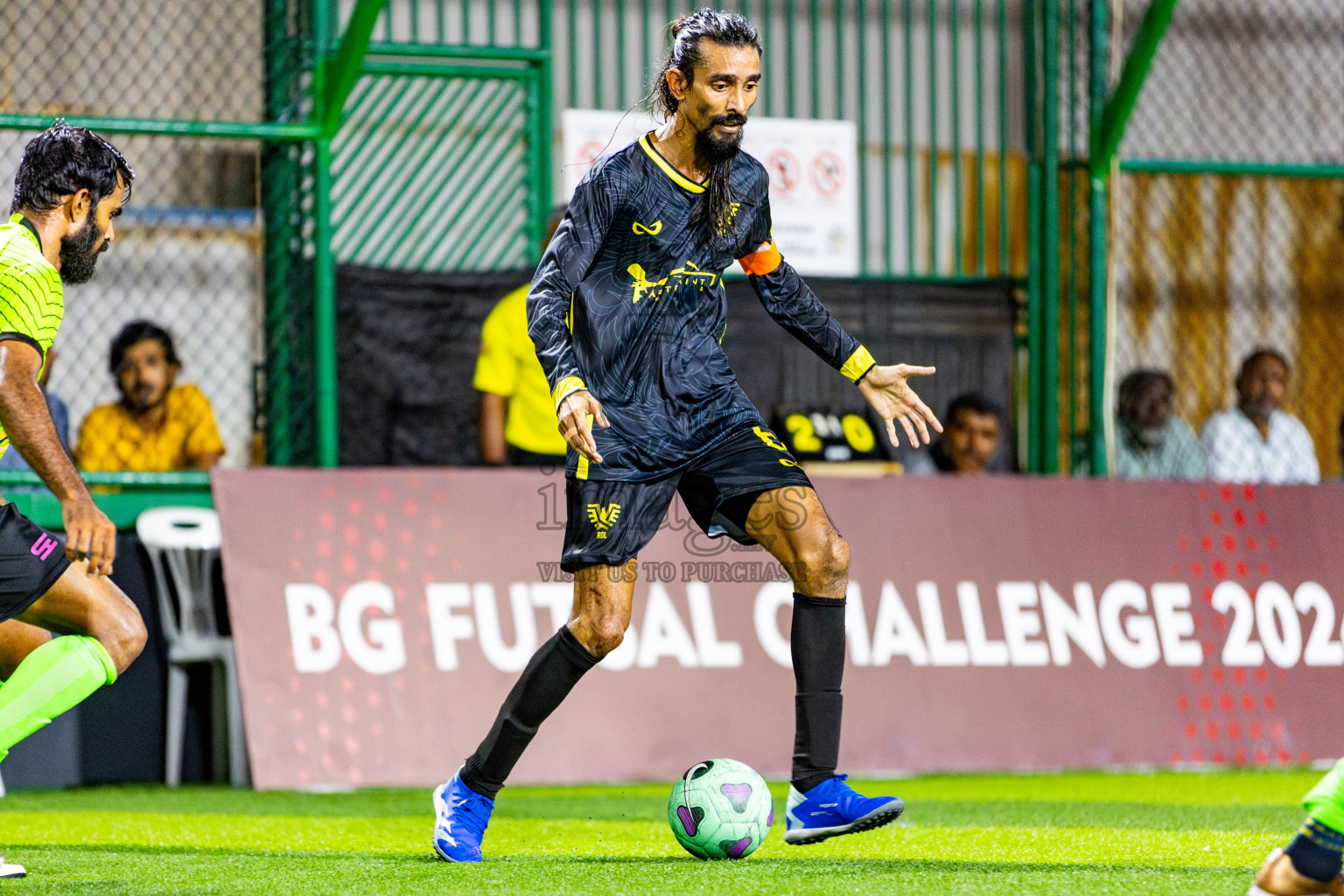 JJ Sports Club vs RDL in Finals of BG Futsal Challenge 2024 was held on Thursday , 4th April 2024, in Male', Maldives Photos: Nausham Waheed / images.mv